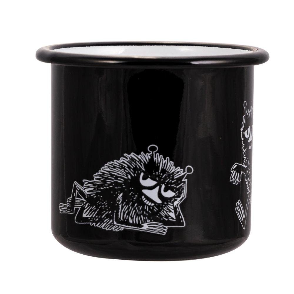 (370 ml) Schwarz Tasse Kindergeschirr-Set Muurla Mumins Stinky