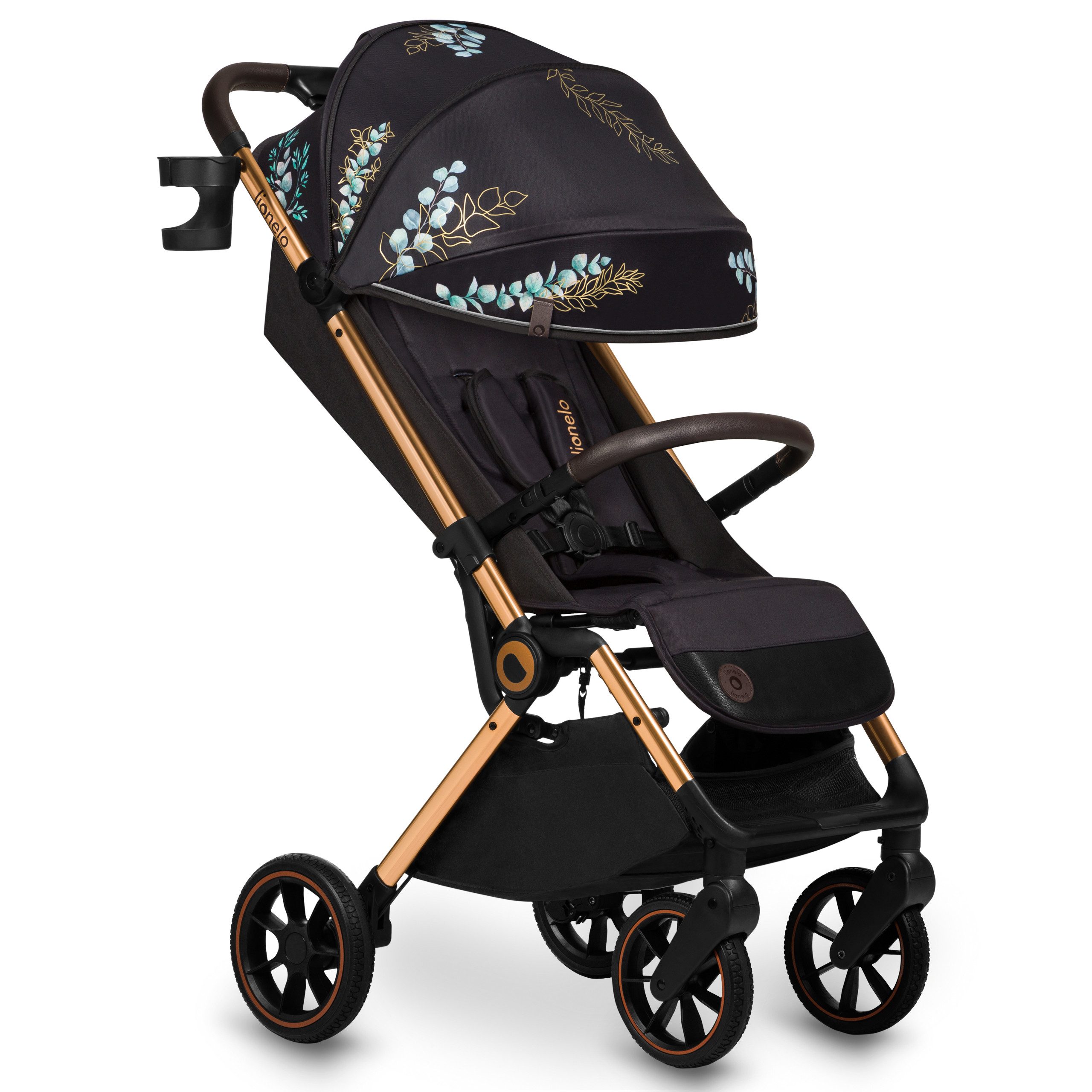 lionelo Kinder-Buggy CLOE, Alu– nur 8,2 kg/ bis zu 22 kg /Airline-Gepäck (PREMIUM) AUTO-FOLDING