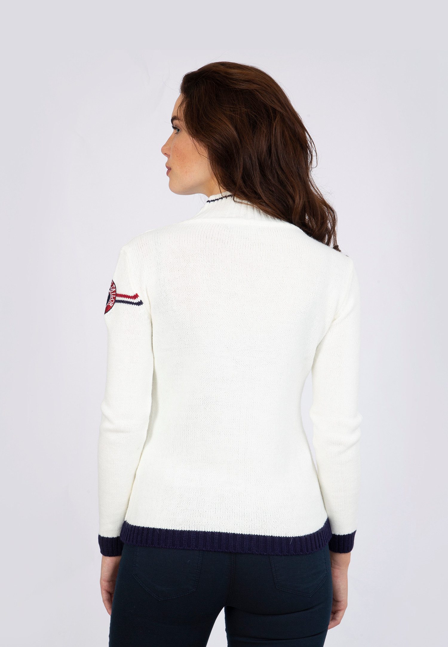 SIR RAYMOND TAILOR Strickjacke Scottie mit hochwertigem Reißverschluss – Bild 4 von 4
