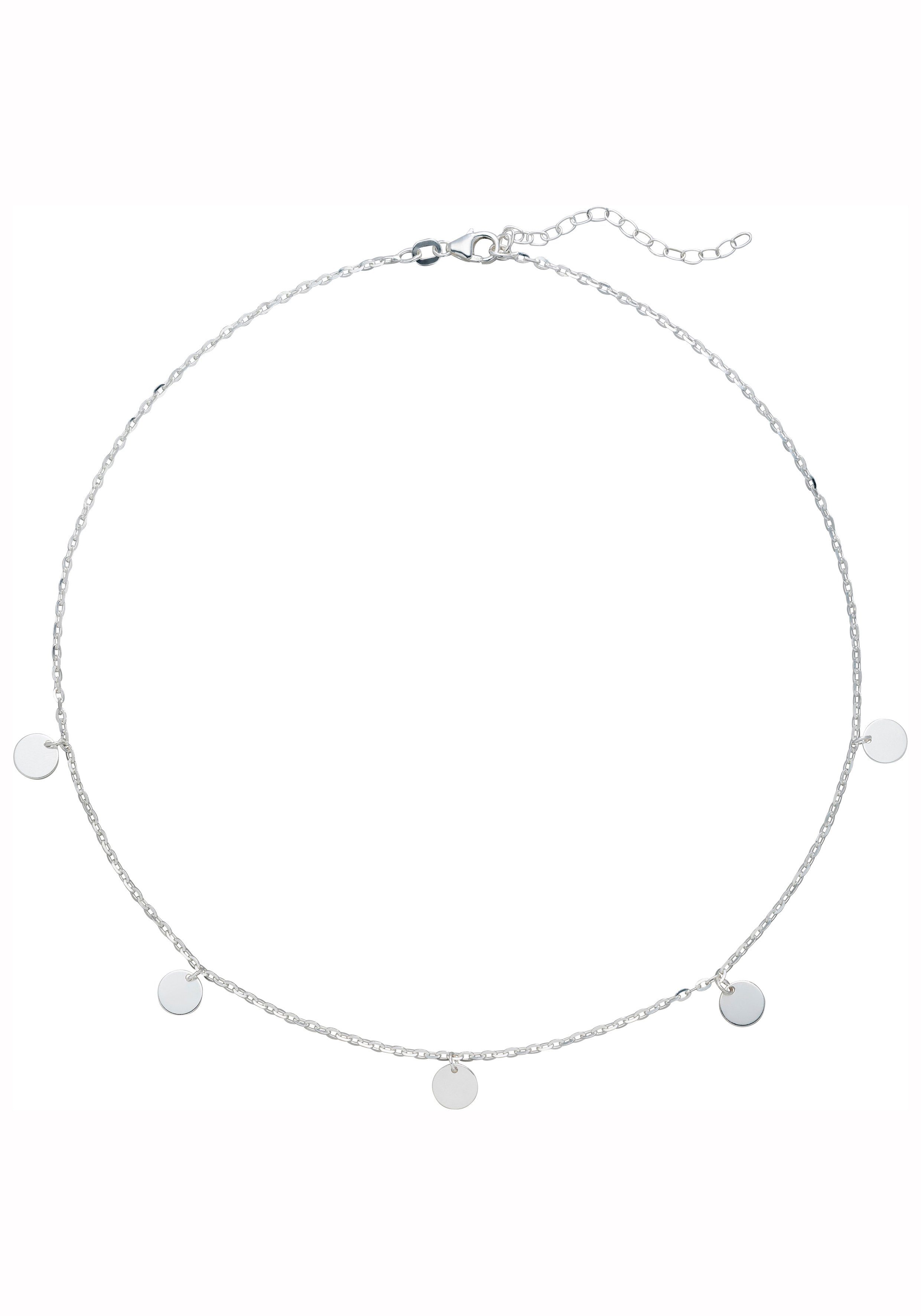 JOBO Collier, mit Plättchen 925 Silber ...