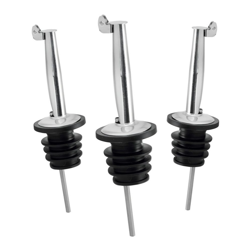 Layba Flaschenausgießer LAYBA Flaschenausgießer 3er-Set Silber