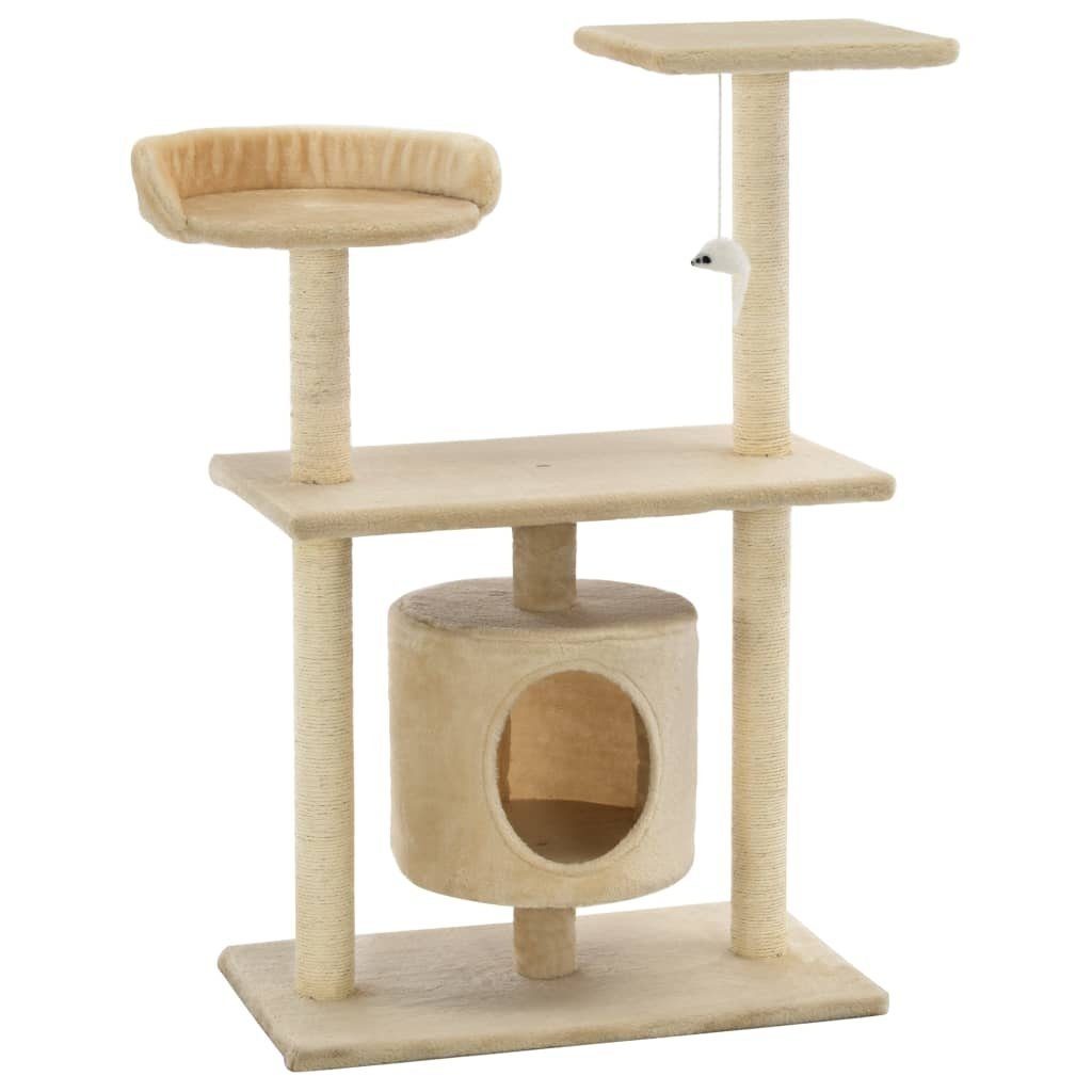 vidaXL Kratzbaum aus Polyester in Beige