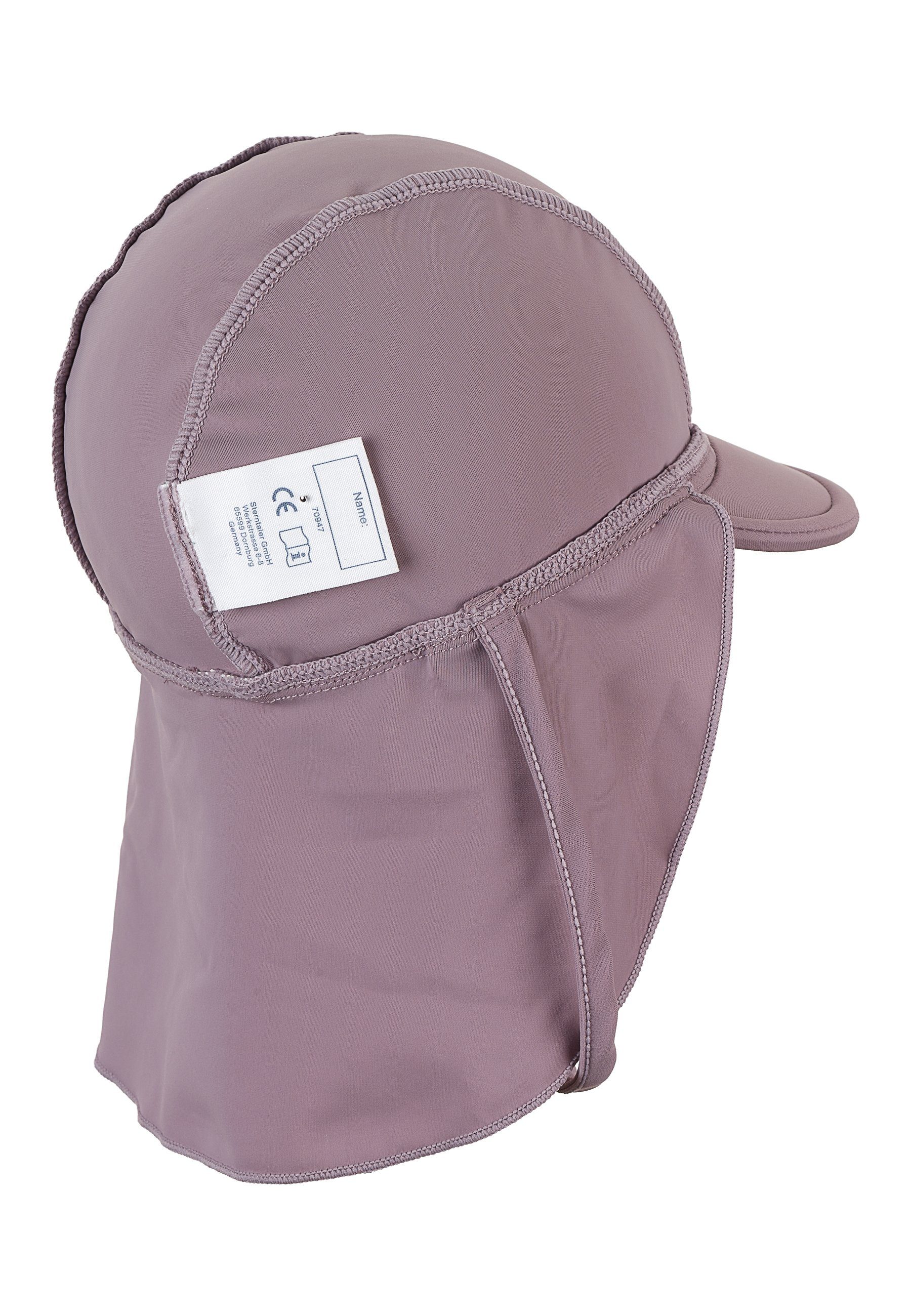 Sterntaler® Badekappe Sterntaler® Bademütze mit Nackenschutz uni 50+