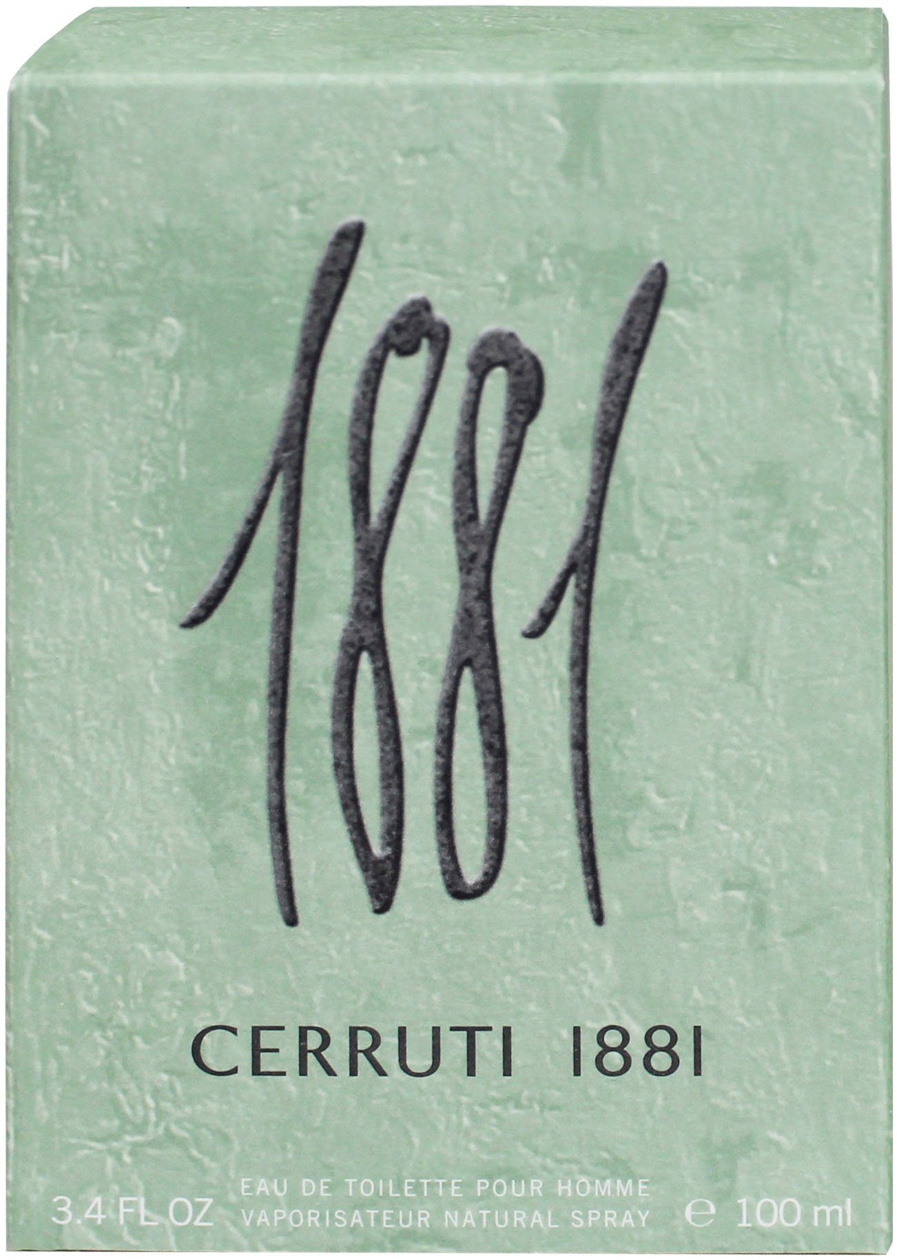 CERRUTI Eau de Toilette Cerruti 1881 Homme, mit würzigen Kräutern in der Eröffnung