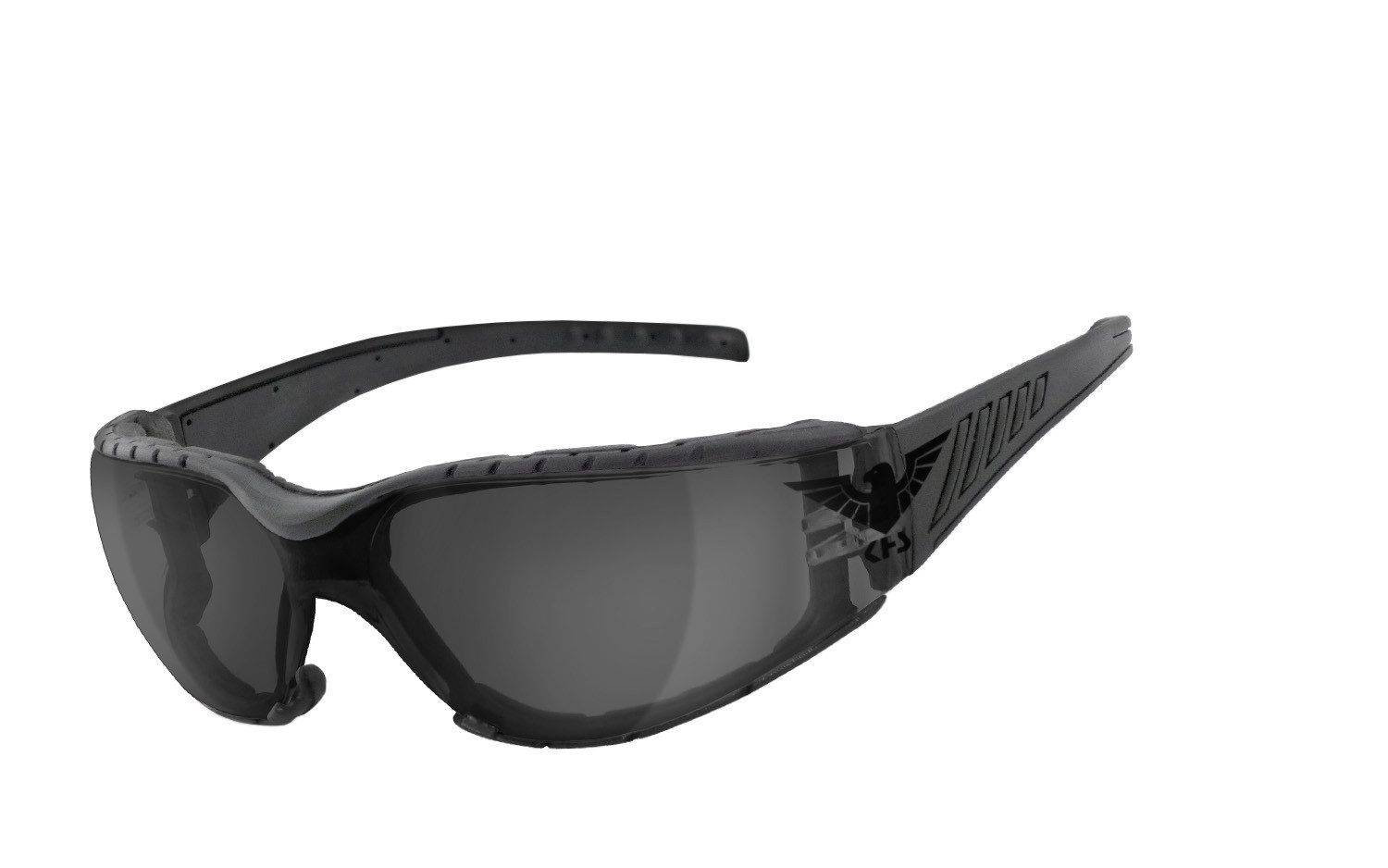KHS Sportbrille 121b BLACK EDITION PREMIUM, HLT® Qualitätsgläser