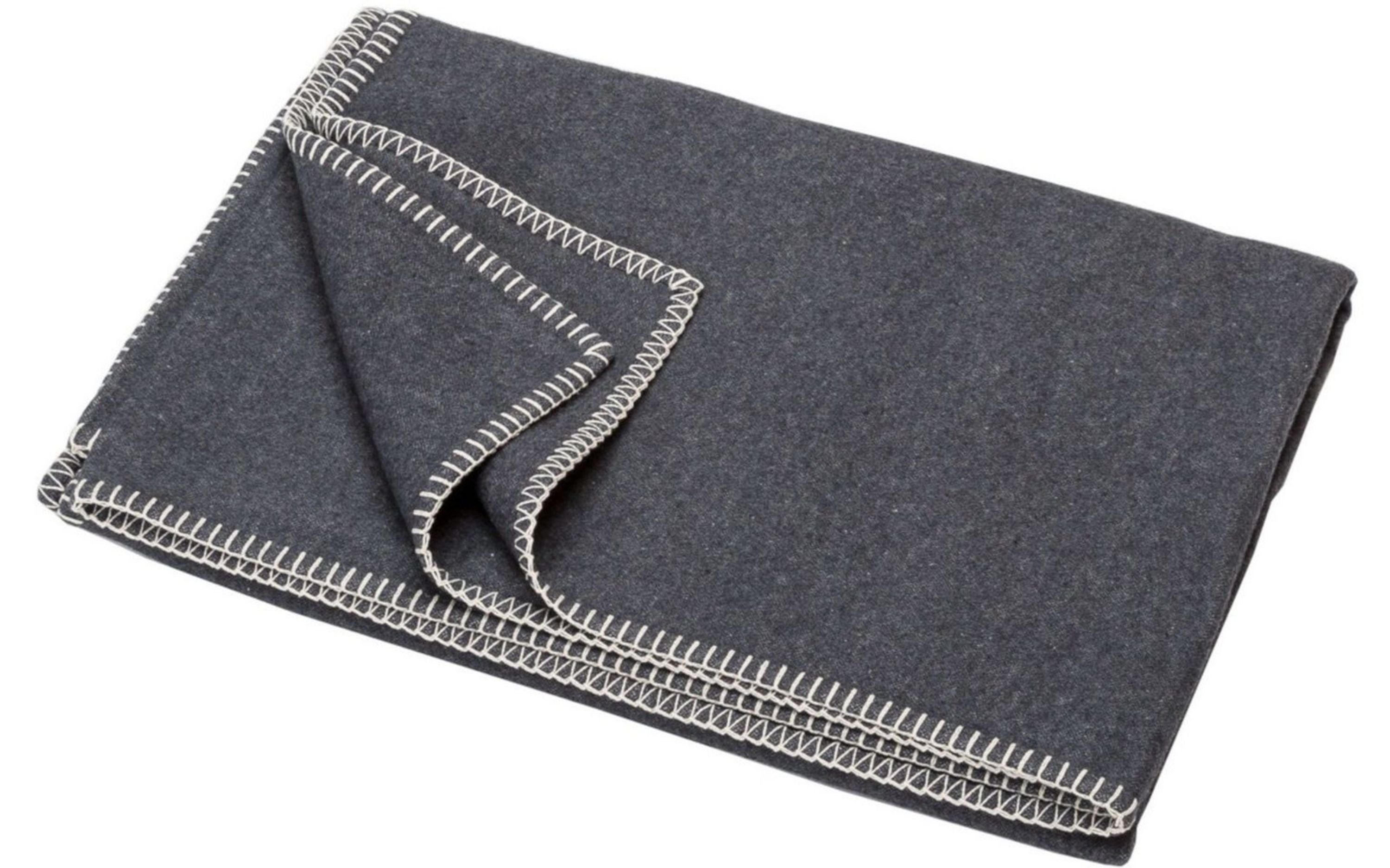 Wohndecke, DAVID FUSSENEGGER, Sylt Wohndecke “ Uni Anthrazit ”, von