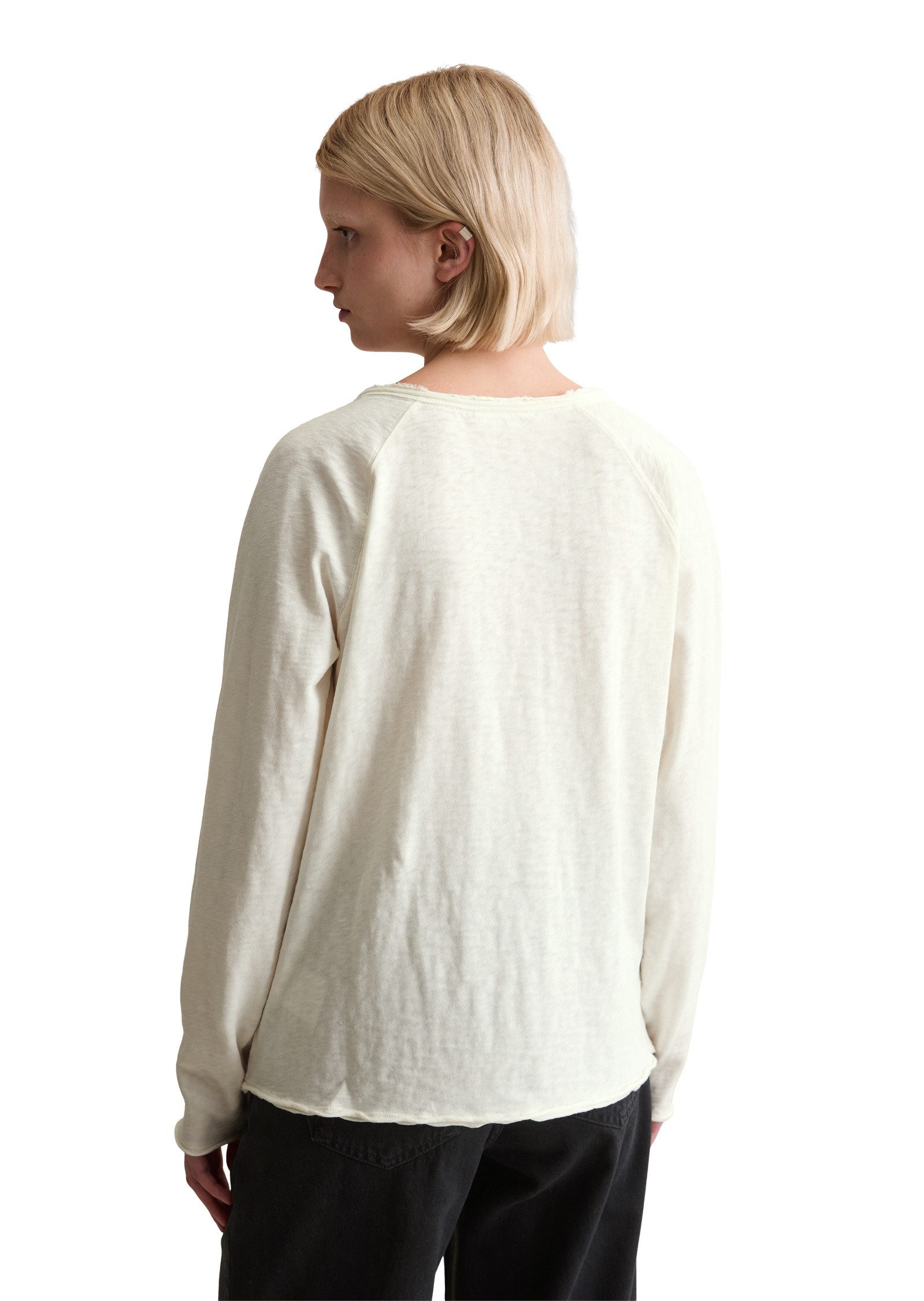 Marc O'Polo DENIM Langarmshirt aus Organic Cotton