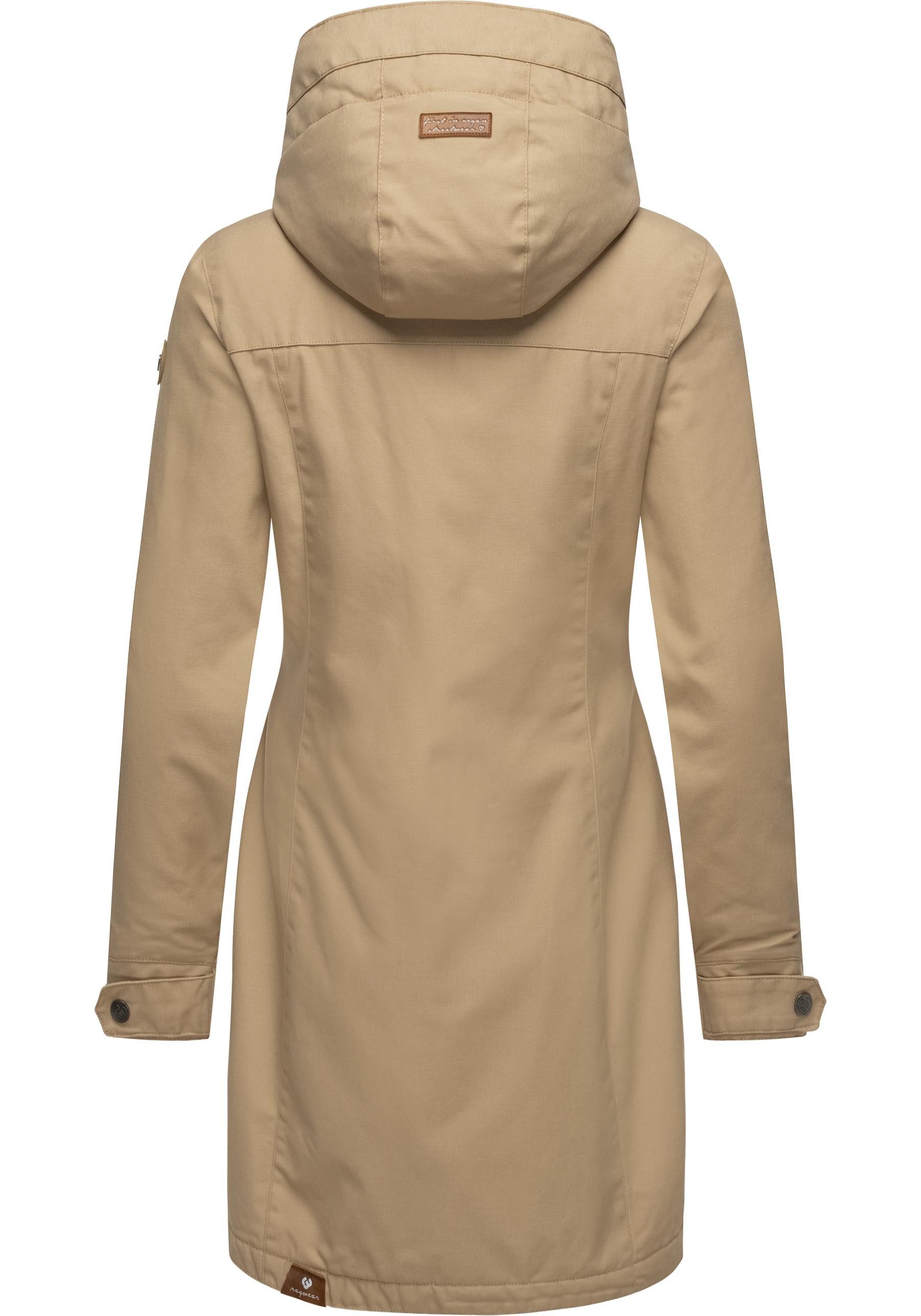 Ragwear Wintermantel Jannisa stylischer Damen Winterparka mit Kapuze – Bild 3 von 5