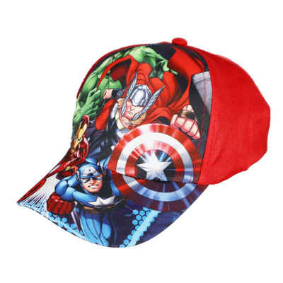 MARVEL Baseball Cap Marvel Avengers Jungen Basecap Baseball Kappe Mütze Gr. 54 bis 56