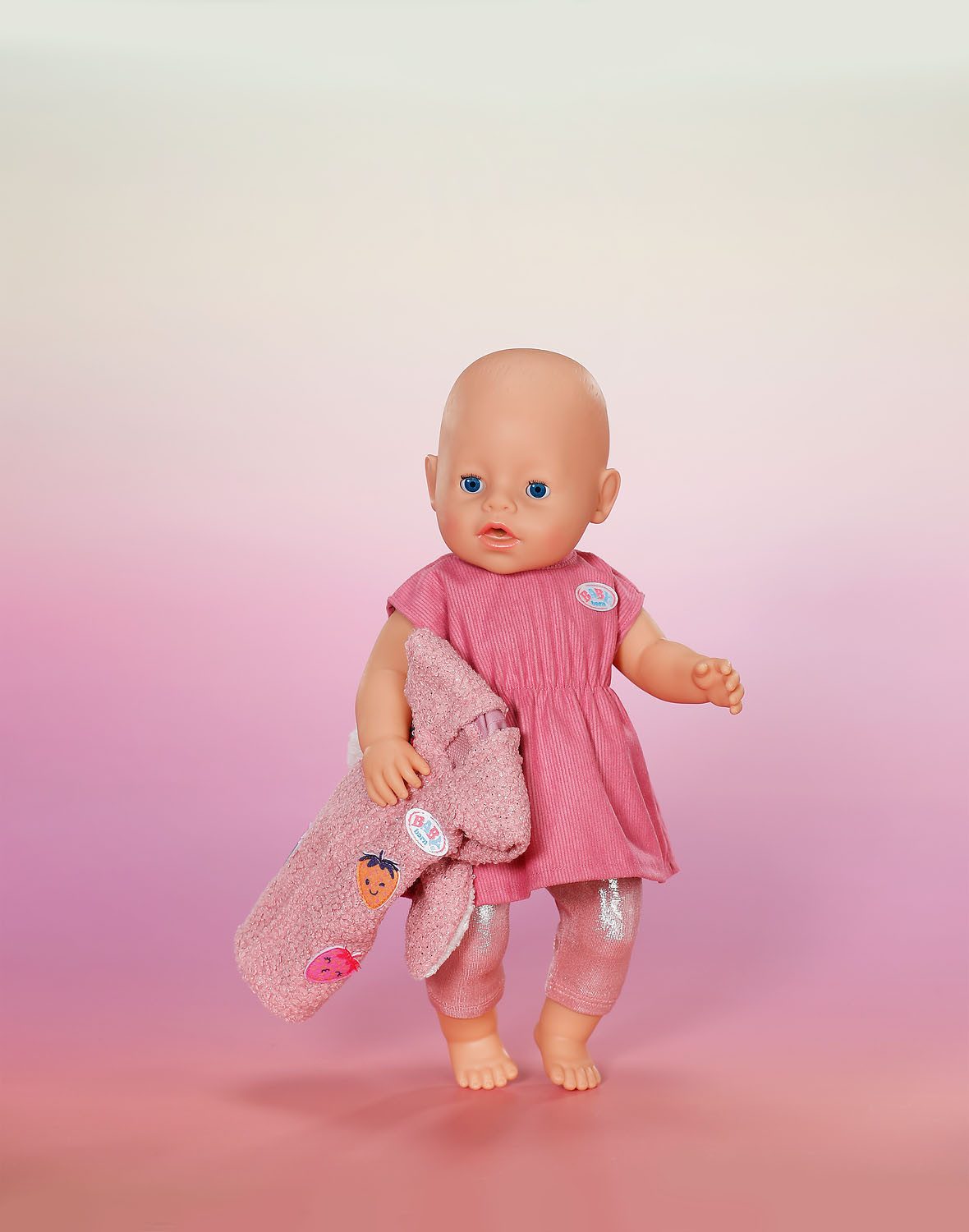 Baby Born Puppenkleidung Mantel Set mit Kleid, 43cm