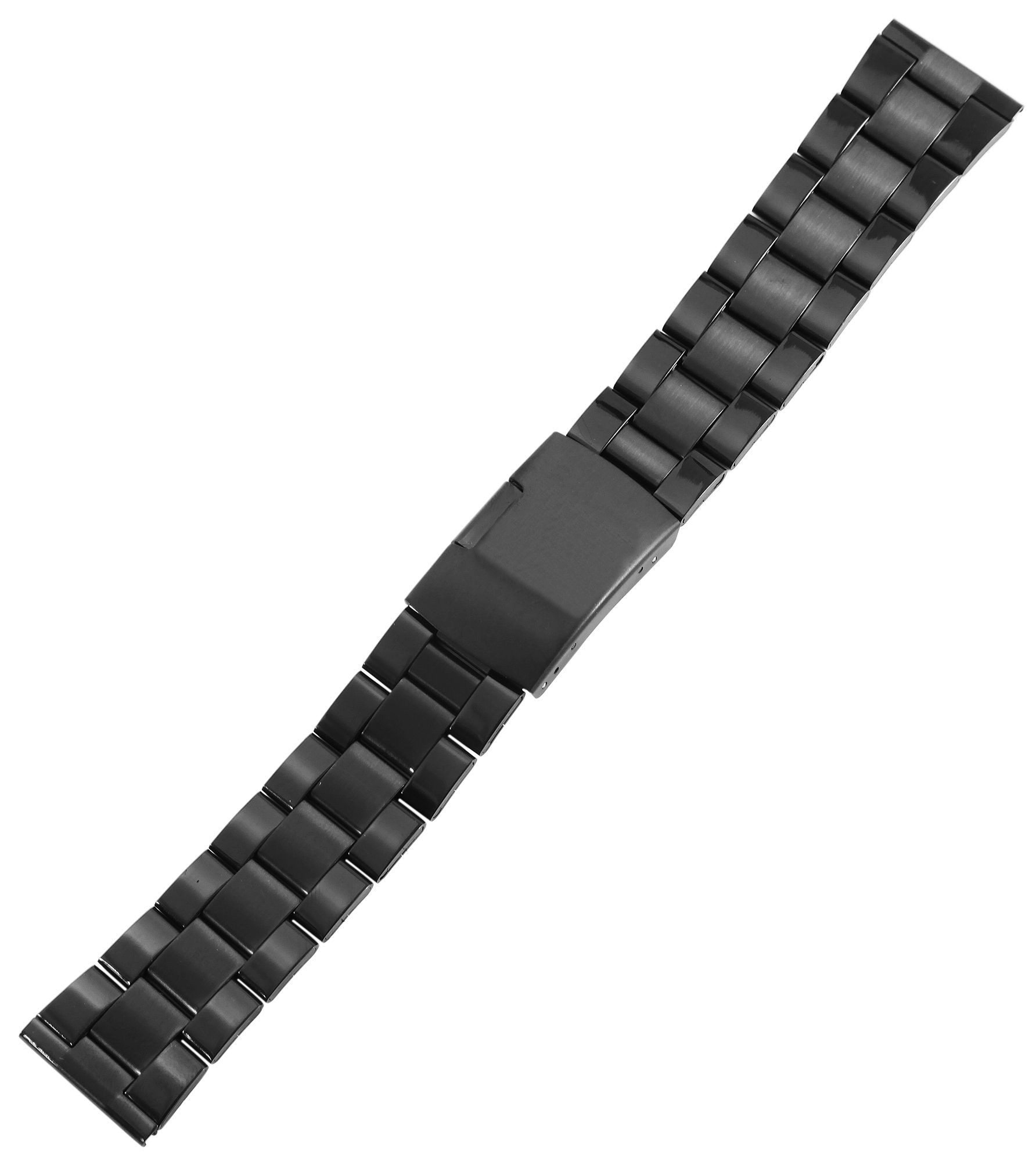STEINMEISTER Uhrenarmband ET0006 Edelstahl-Uhrenarmband, schwarz, 18 mm - 2 günstig online kaufen