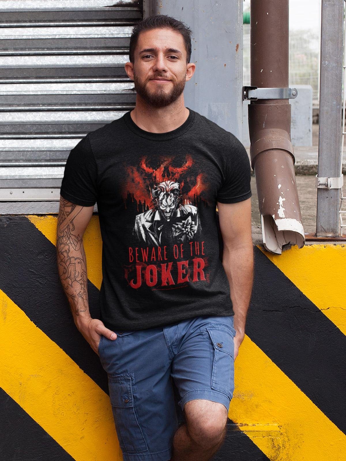 Burn Batman Warner World T T-Shirt