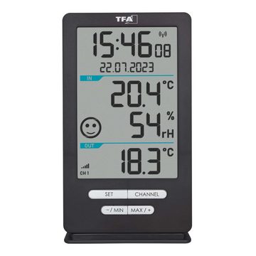 Tfa Badethermometer TFA Funk-Thermometer Xena Home, 30.3074.10