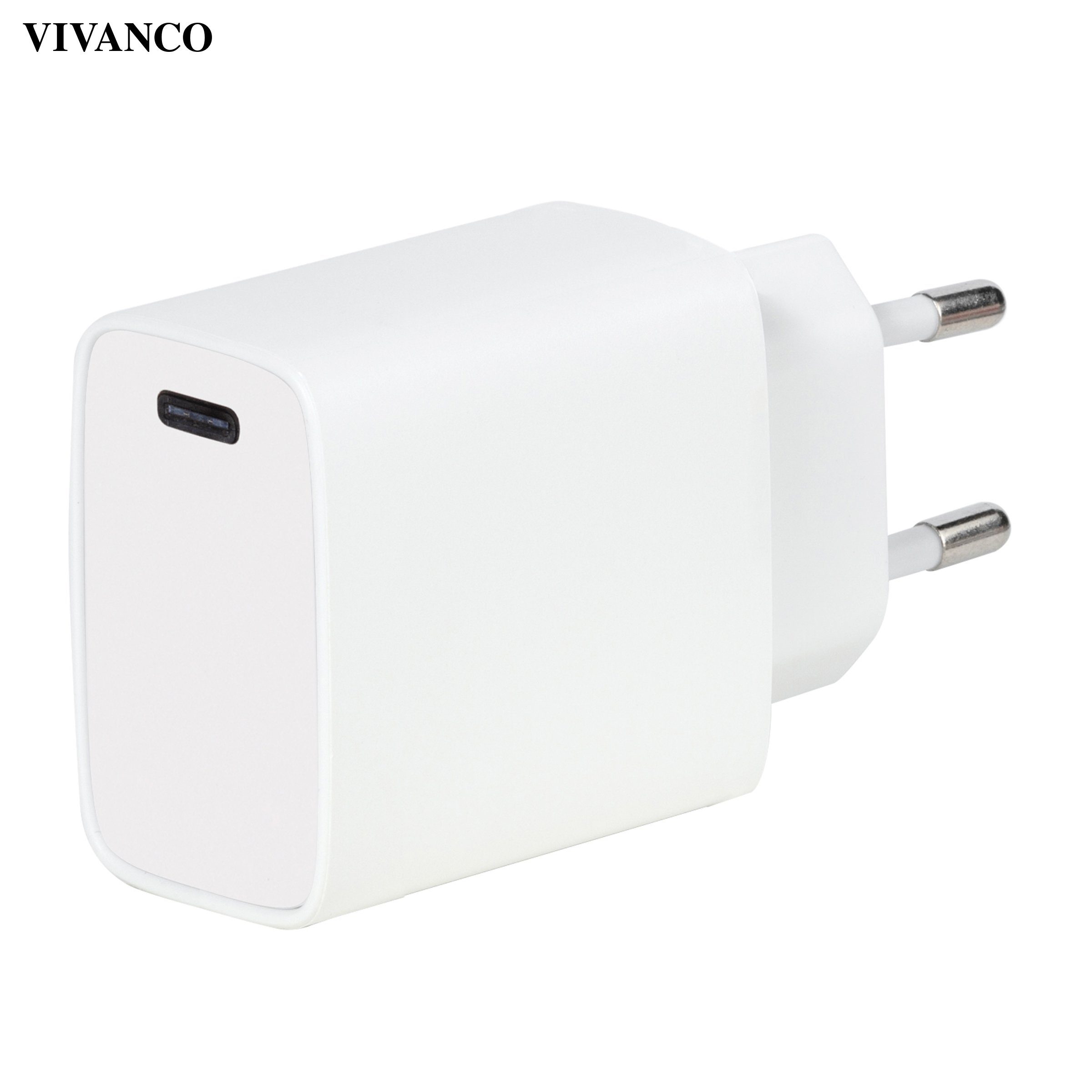 Vivanco Power Delivery 3.0 Super Fast Charger USB-Ladegerät (USB-Type-C für  Smartphone und Tablet)