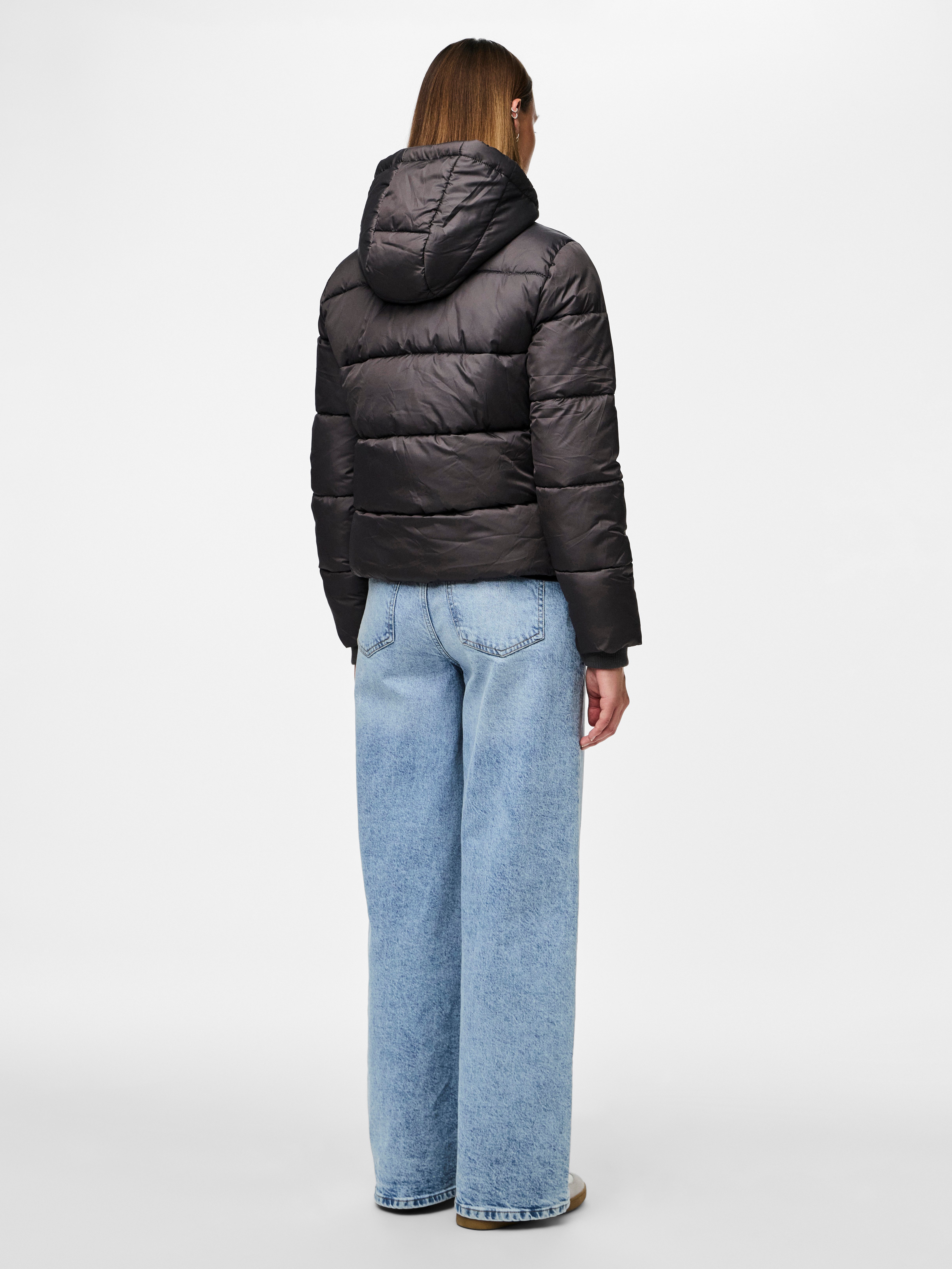 pieces Steppjacke PCBEE NEW SHORT PUFFER JACKET NOOS BC Kunstfaser