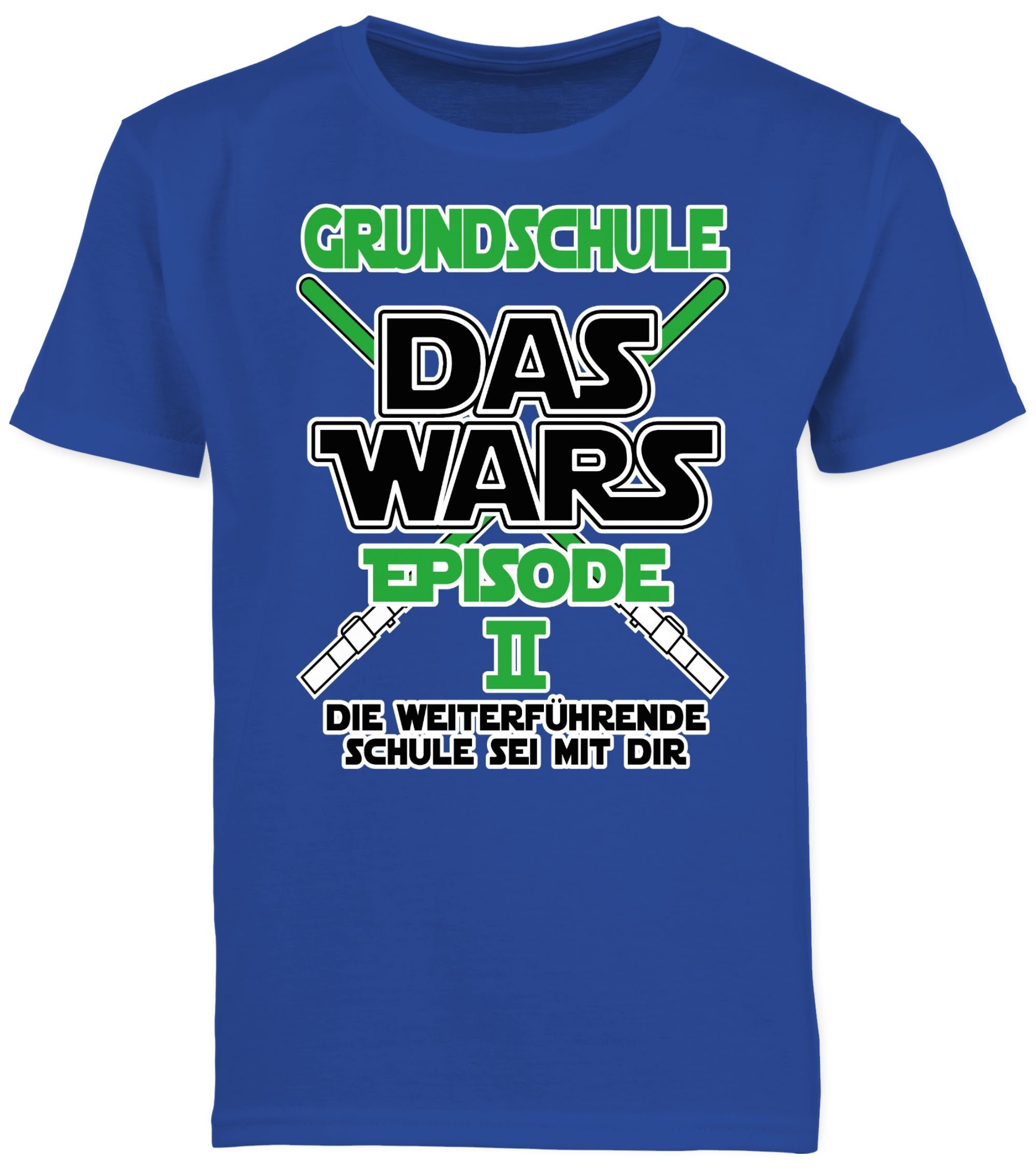 T-Shirt Grundschule Das Wars Episode 2 Die weiterführende Schule sei mit dir I