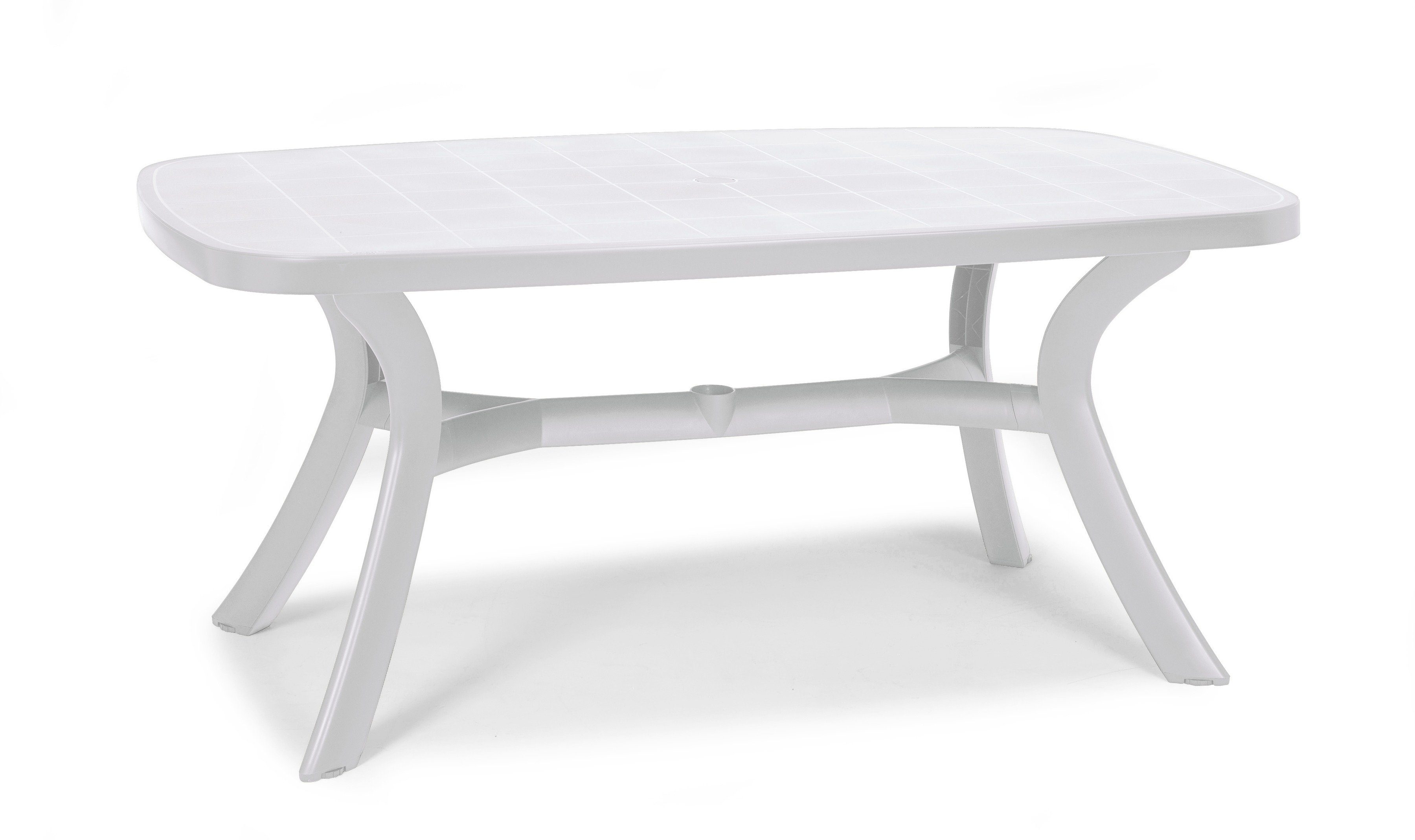 BEST Gartentisch »Kansas«, Kunststoff, 192x105 cm, weiß online kaufen