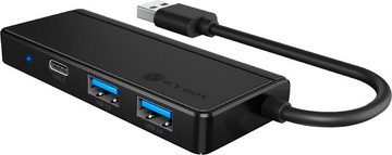 ICY BOX USB 3.0 Type-A Hub & Kartenleser Computer-Adapter
