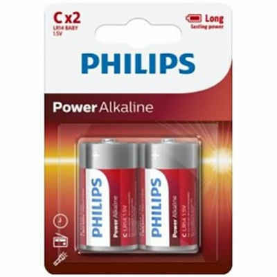 Philips POWER BATTERIES PILA C LR14 PACK 2 Batterie