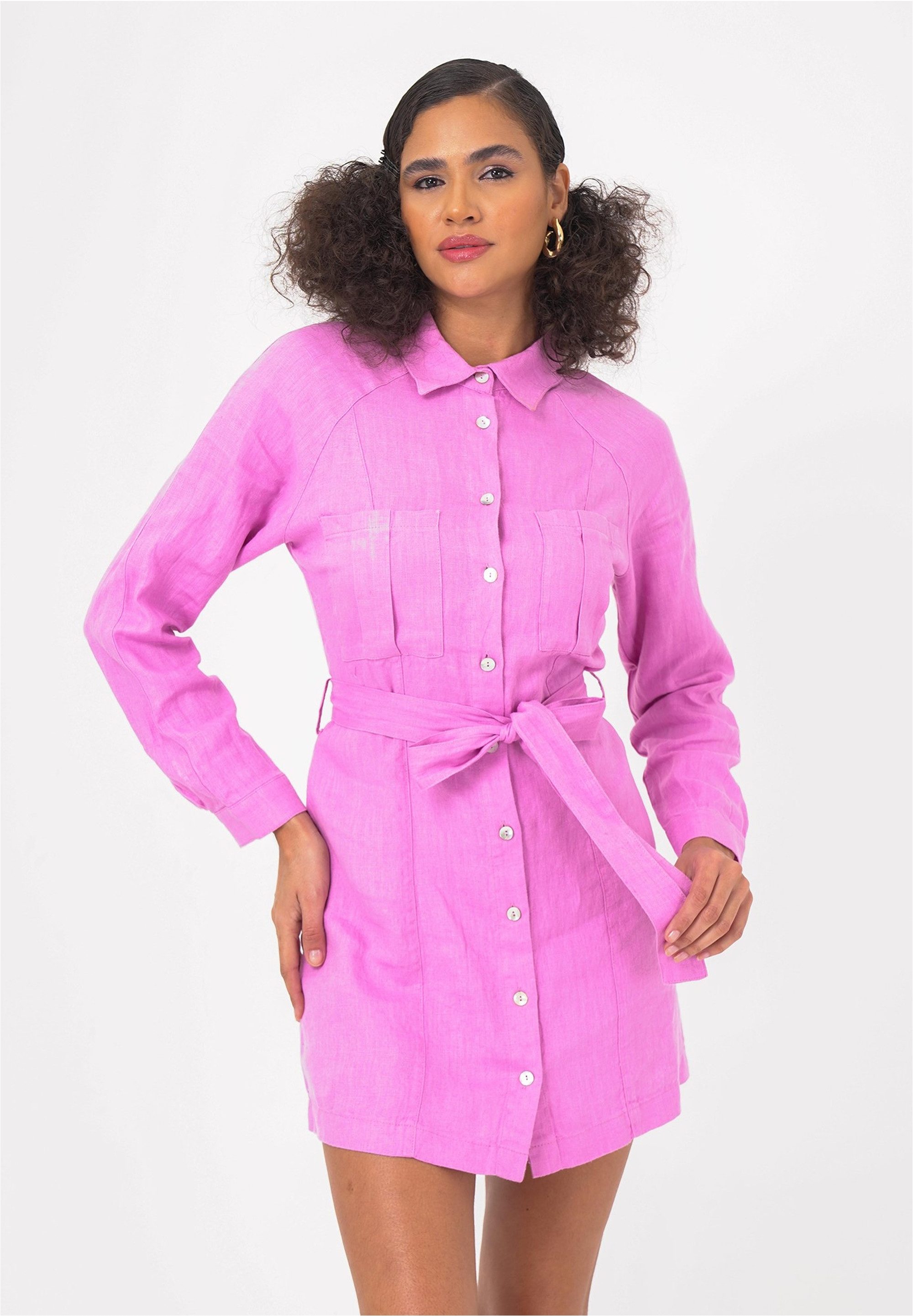 freshlions Jerseykleid Belinda (1-tlg) mit praktischem Bindeband