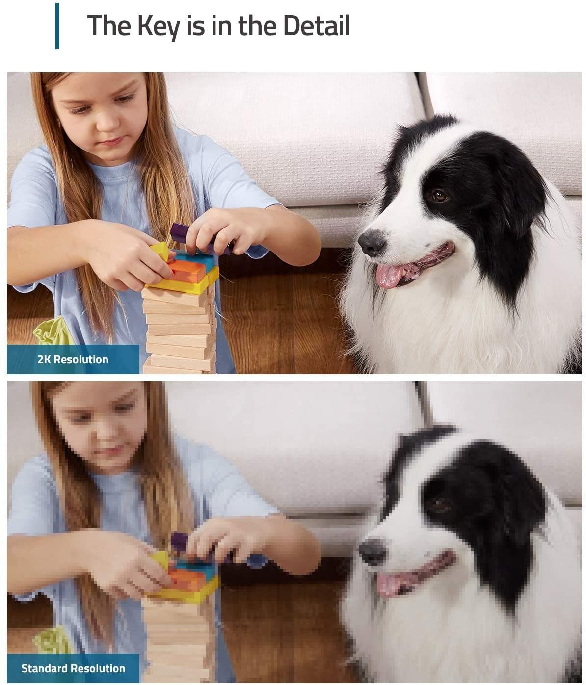 eufy Security Überwachungskamera Solo Indoor eufyCam P24 (Innenbereich, HomeBase nicht kompatibel)