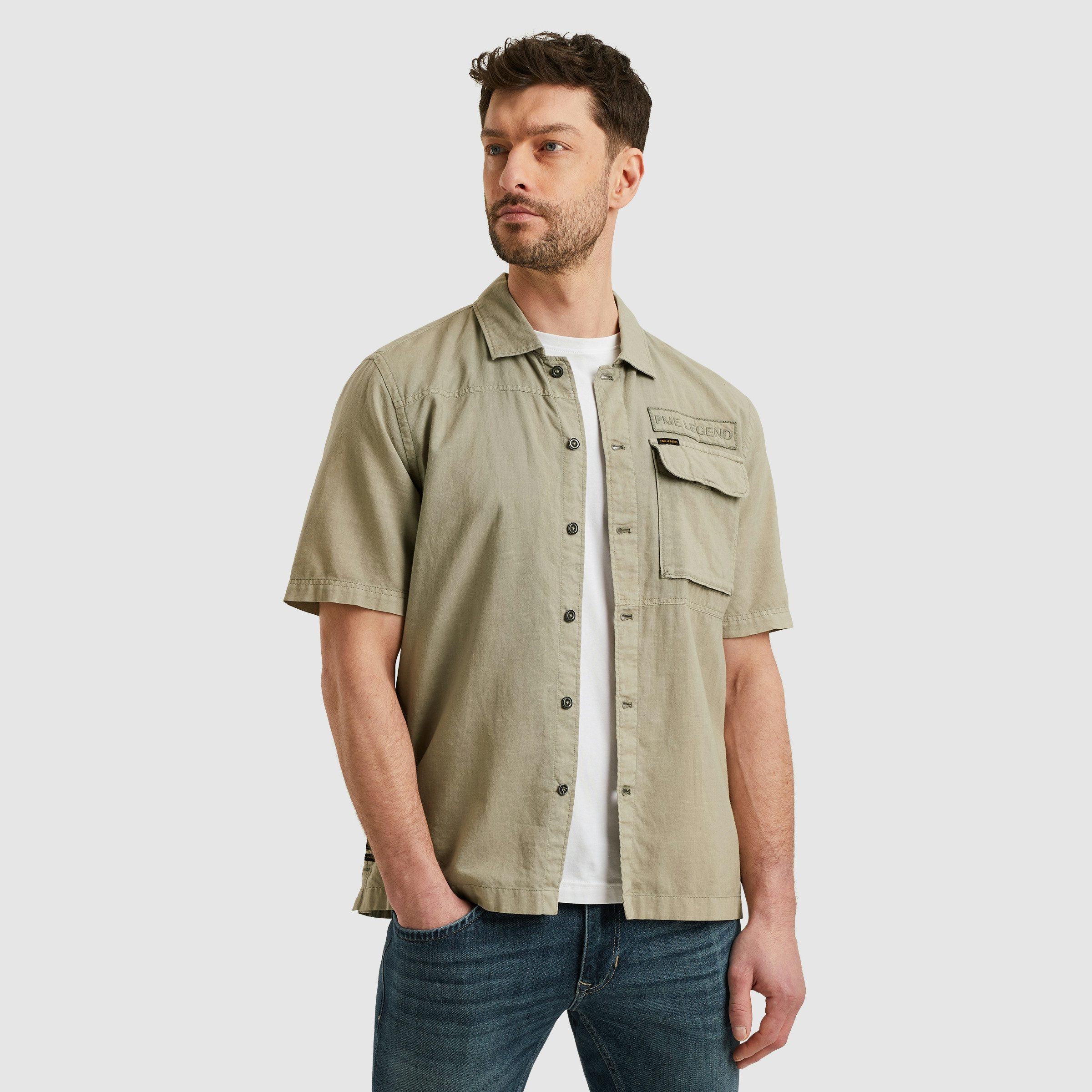PME LEGEND Kurzarmhemd Short Sleeve Shirt günstig online kaufen