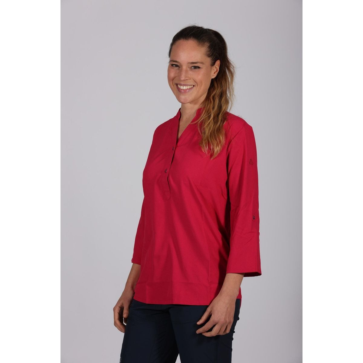 Maul Sport® Outdoorbluse Bad Bevensen II - 3/4 Bluse Elastisch Modische und elastische Bluse, ideal für aktive Tage und stilvolle