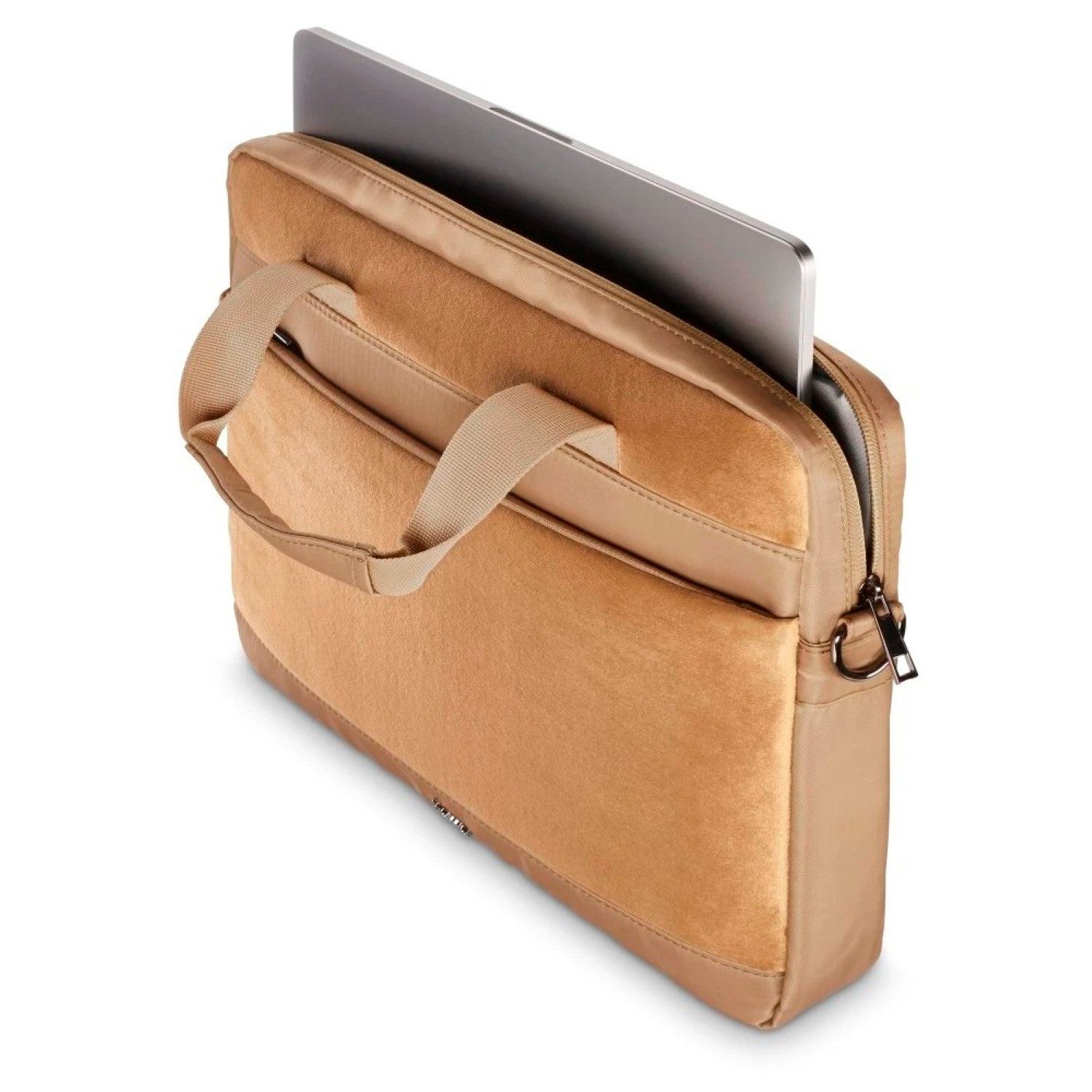 Hama Laptoptasche Notebook-Tasche Schutz-Hülle 15,6" - 16,2" Velvet (Notebook-Tasche), Business Cover Laptop-Case Bag für 15" 15,6" 16" 16,1" 16,2" Zoll