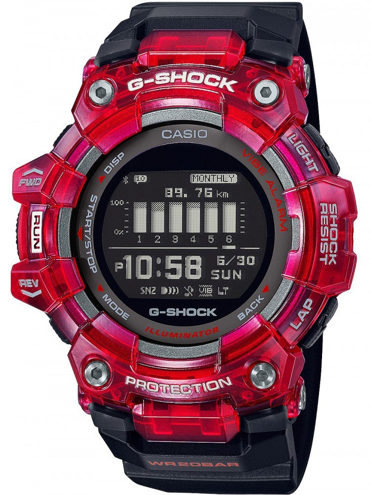 49mm Quarzuhr 20ATM Casio G-Shock CASIO Herren GBD-100SM-4A1ER