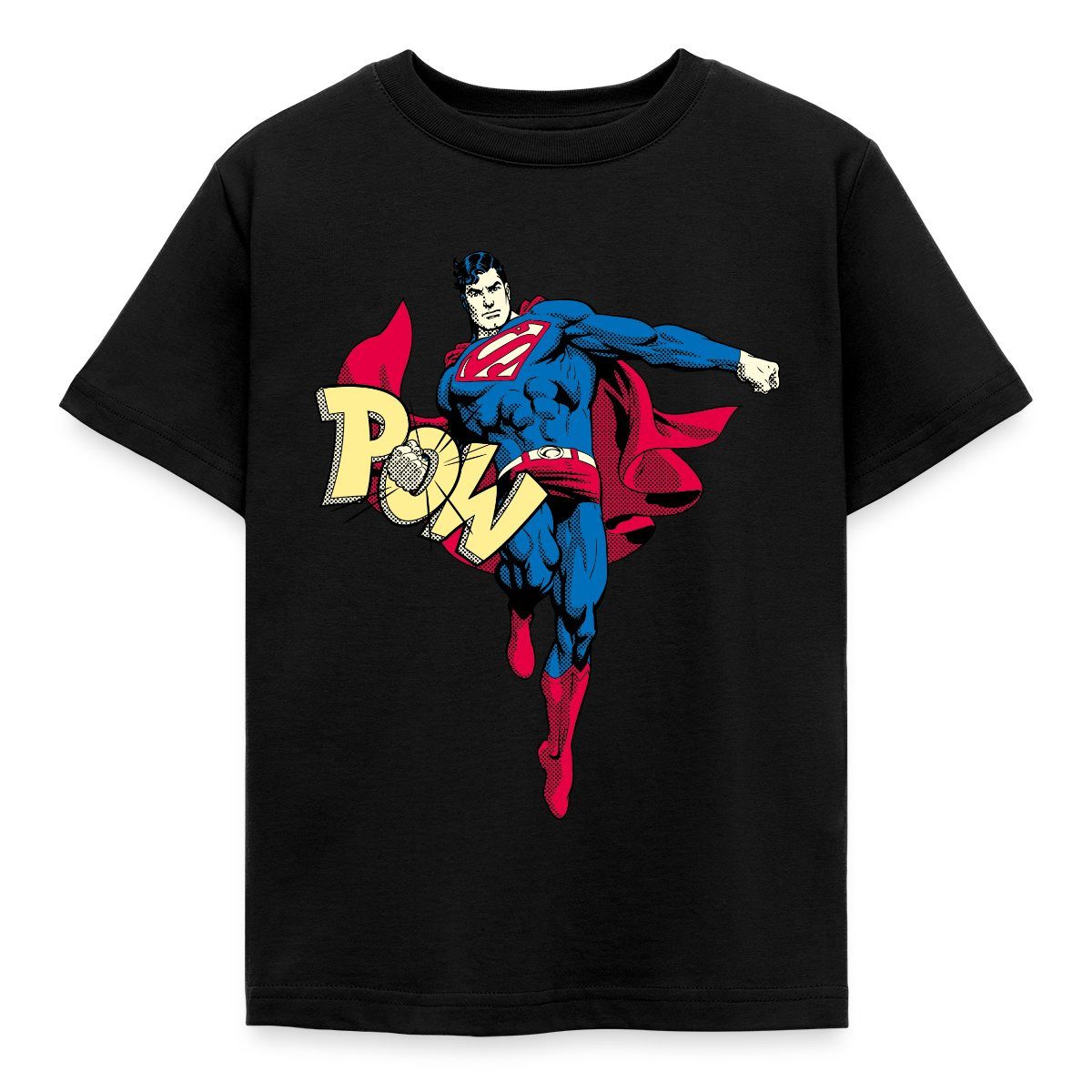 T-Shirt DC Comics Superman Retro Pow Kinder T-Shirt