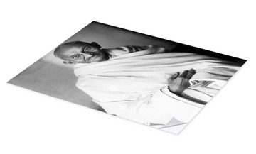 Posterlounge Wandfolie Bridgeman Images, Mahatma Gandhi, Wohnzimmer Fotografie