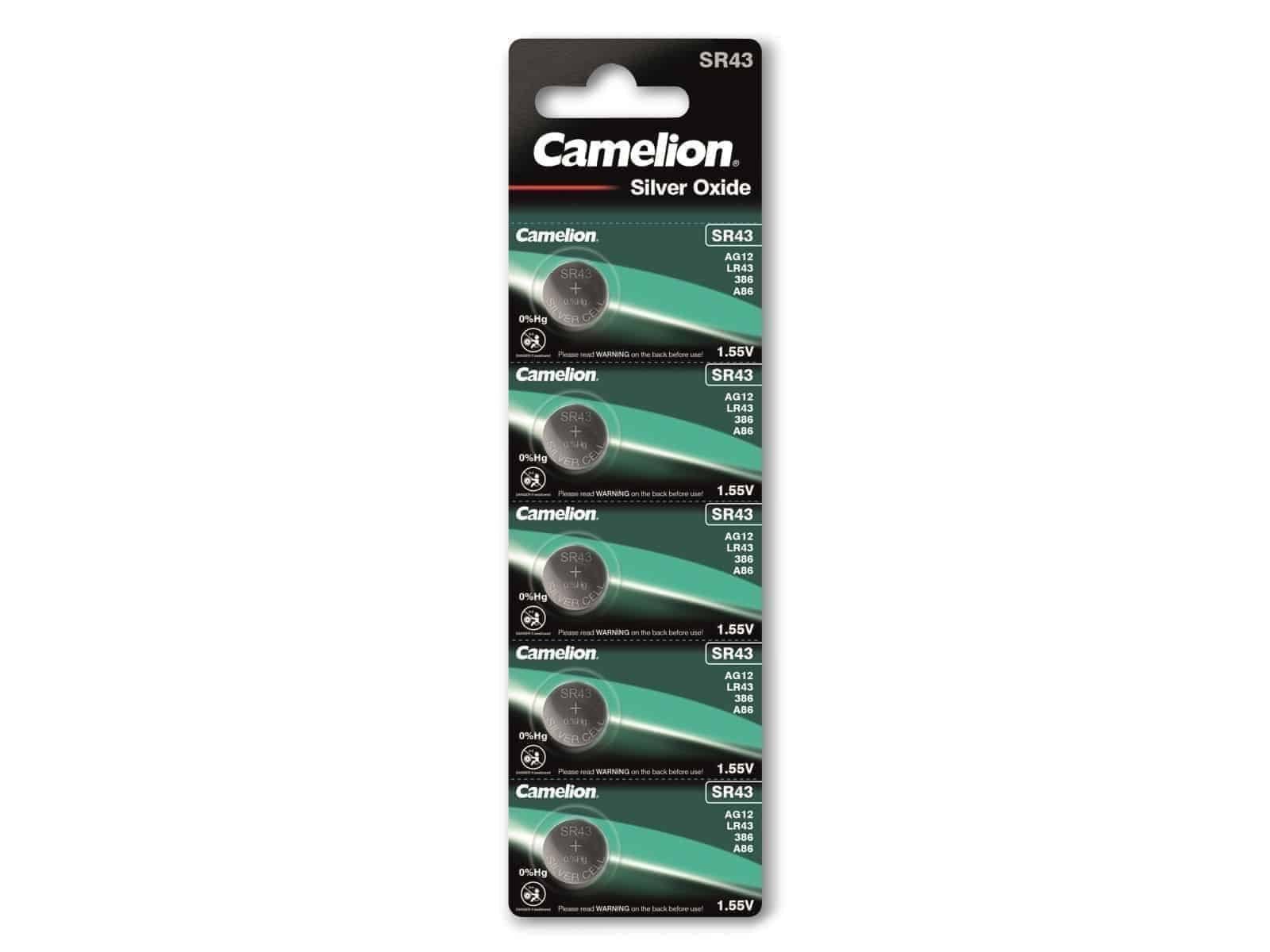 Camelion CAMELION Knopfzelle SR43 5 St. Knopfzelle | Knopfzellen