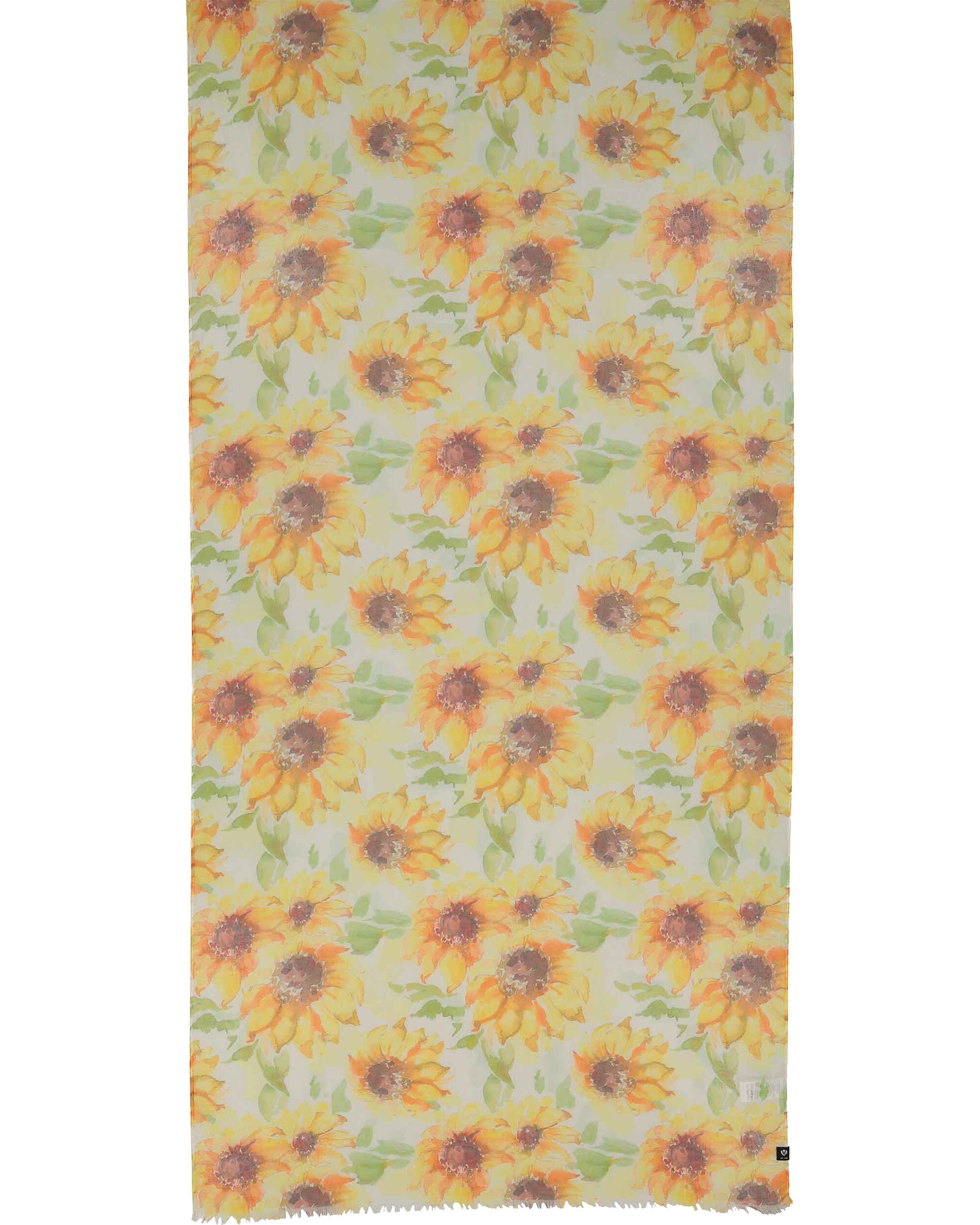 Fraas XXL-Schal Sustainability Edition - Stola mit Sonnenblumen-Design, (1, keine)