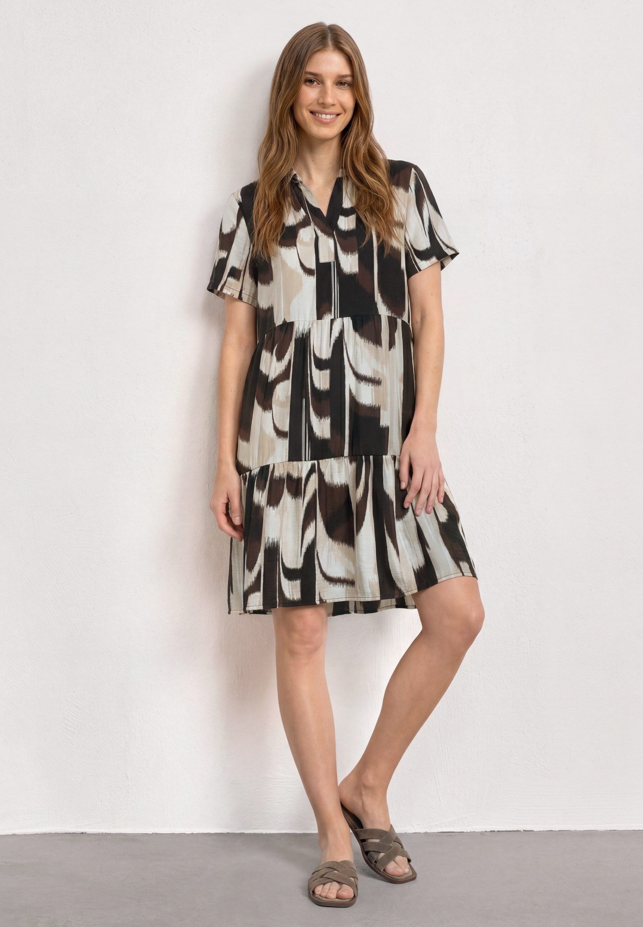 STREET ONE Blusenkleid im Hemdblusen-Style