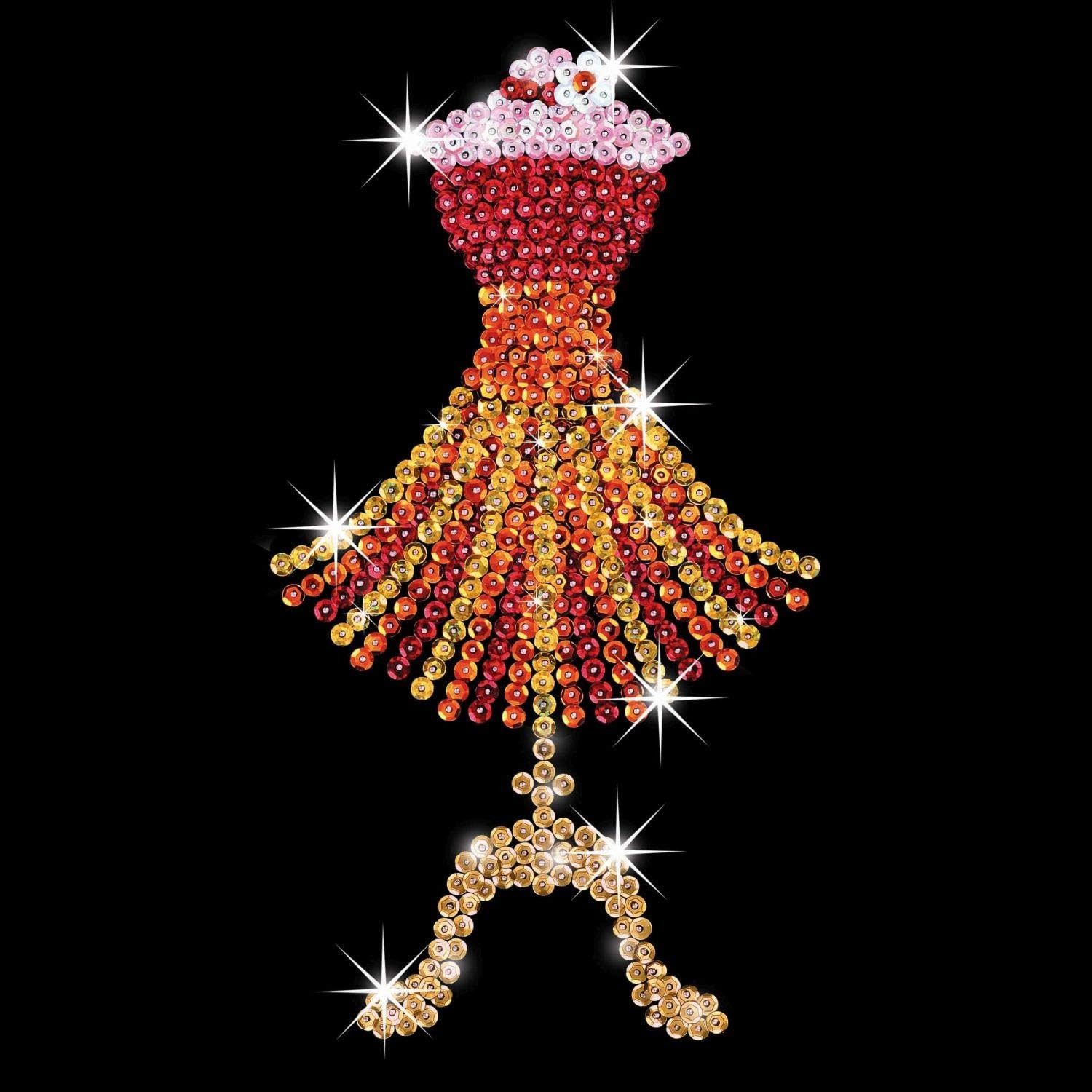 MAMMUT Spiel und Geschenk Kreativset Sequin Art Style