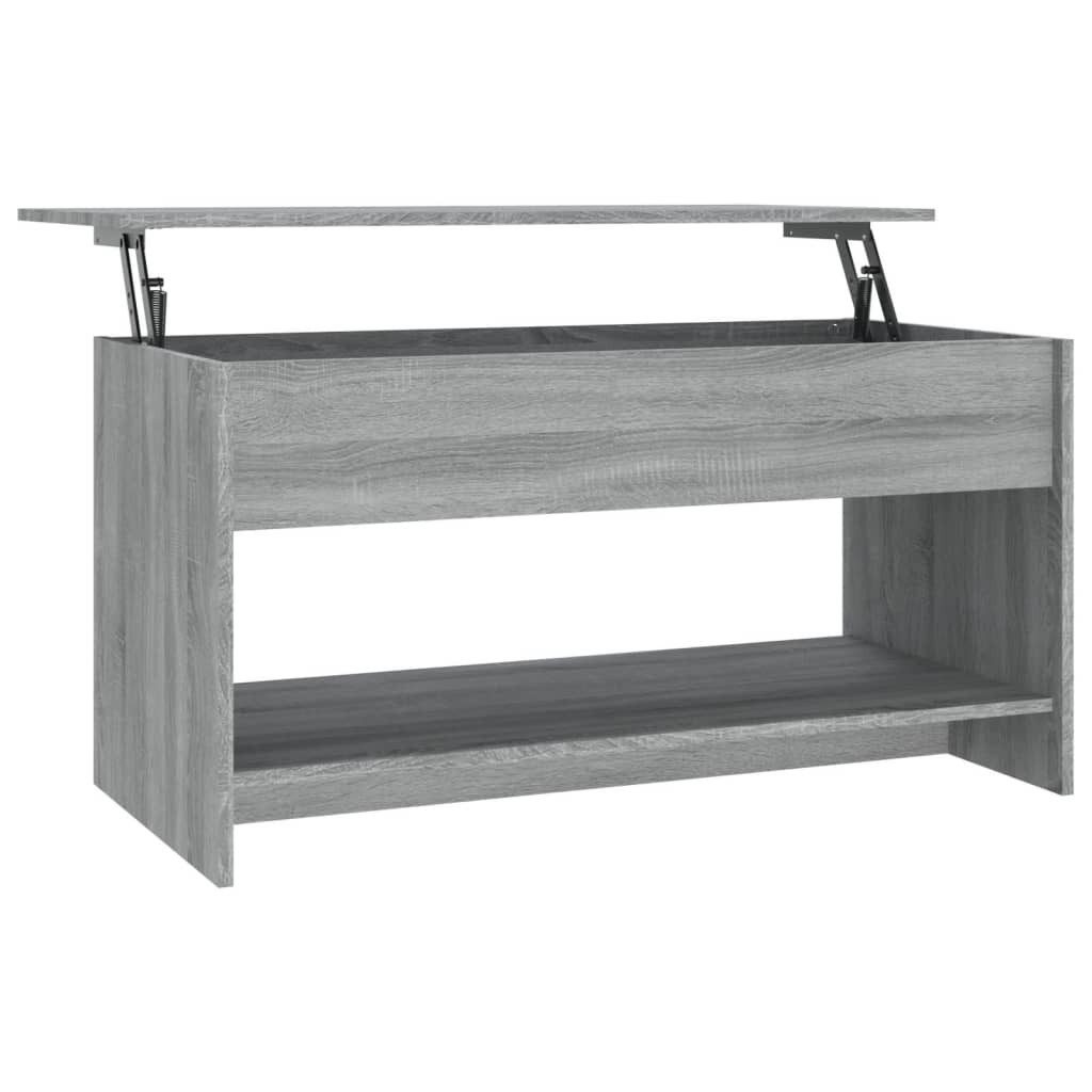 vidaXL Couchtisch Couchtisch Grau Sonoma 102x50x52,5 günstig online kaufen