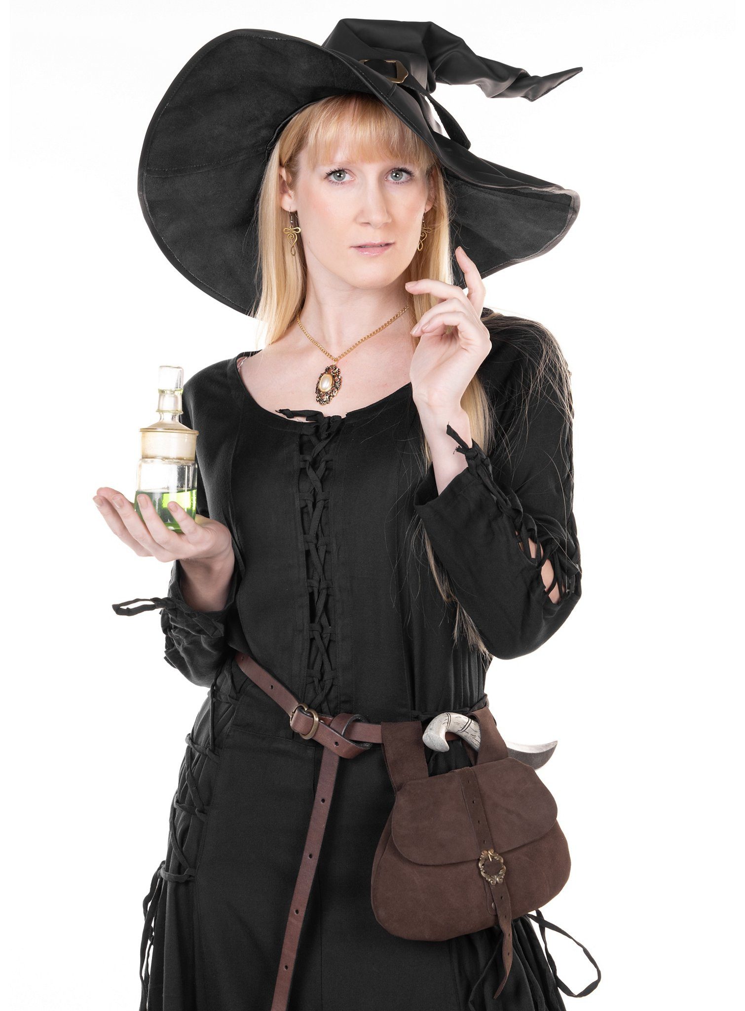 Metamorph Hexen-Kostüm Hexenkleid - Zauberin Halloween Kostüm Damen, Eleganter und individuell anpassbarer Schnitt!