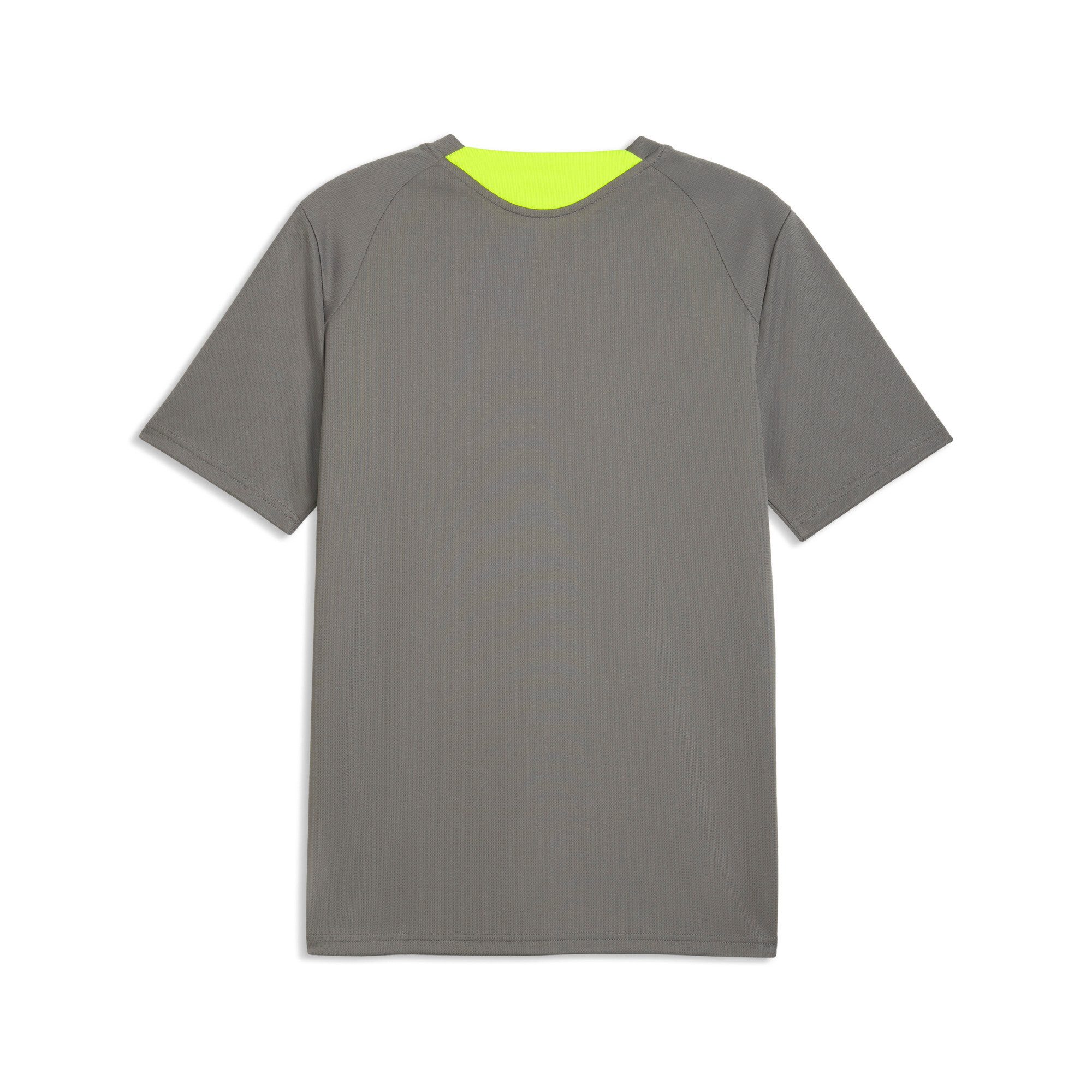 PUMA Fußballtrikot BVB TRAINING JERSEY mit sportlichem Stil, Kurzarmdesign, gemusterte Optik, Slim Fit – Bild 5 von 5