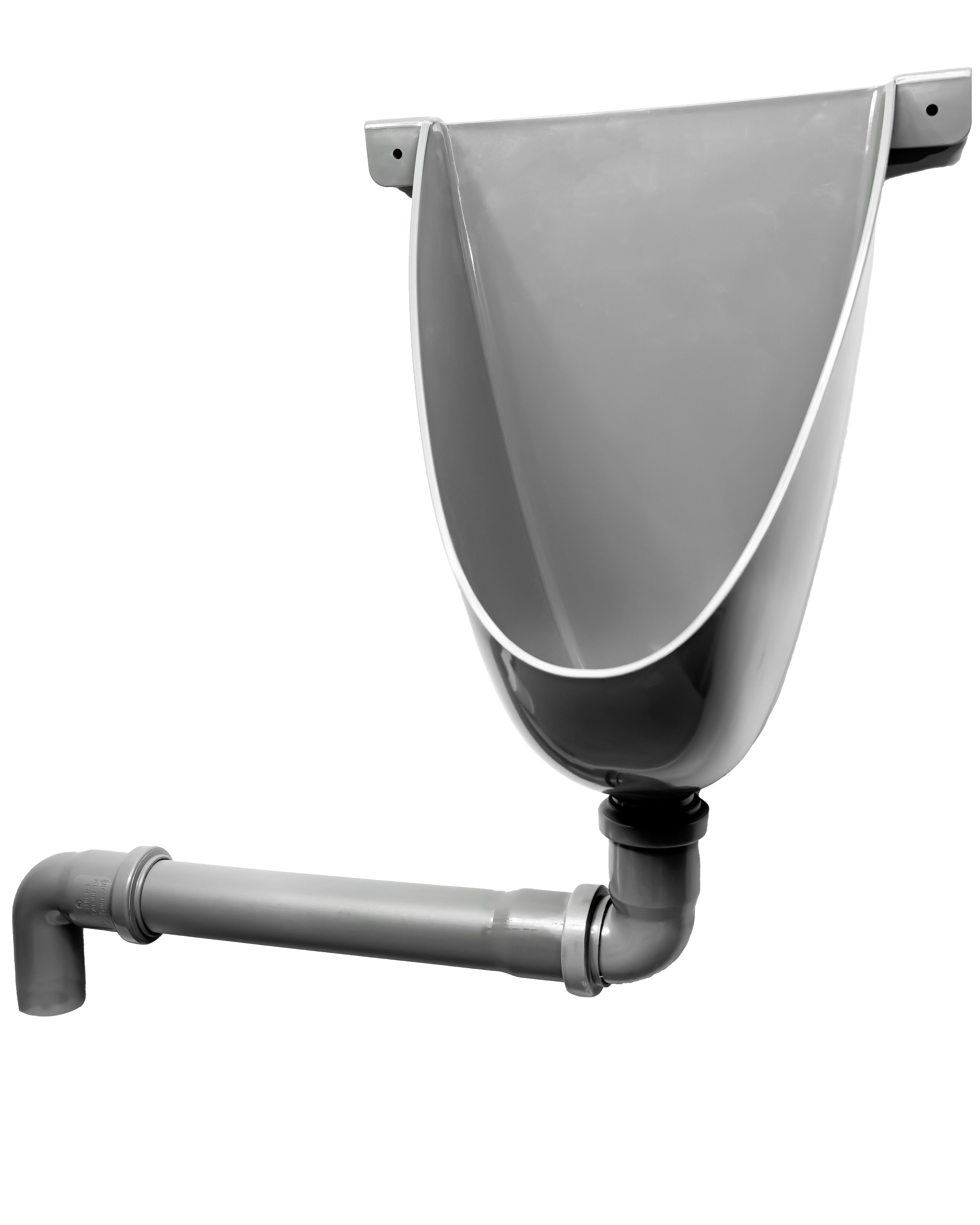 Agande Urinal Urinalbecken Pissoir Wandurinal Wandpissoir Kunststoff PVC