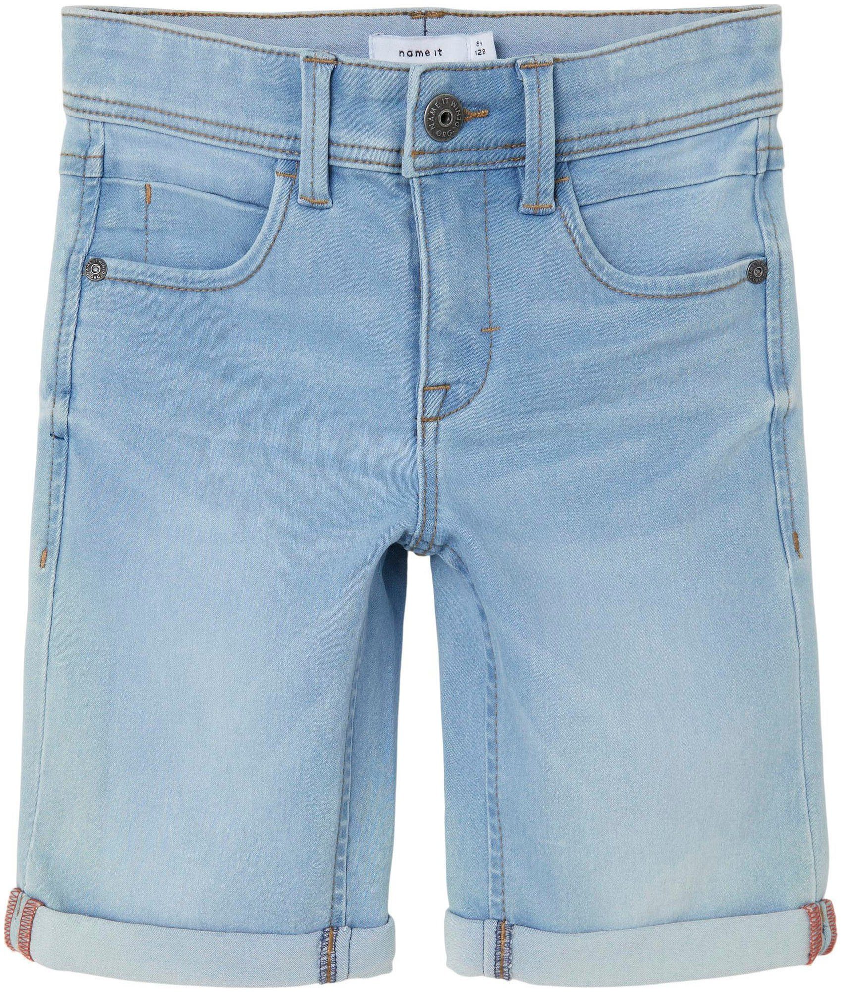 It SLIM denim NKMSILAS DNM Name blue ligth NOOS Shorts L 2272-TX SHORTS