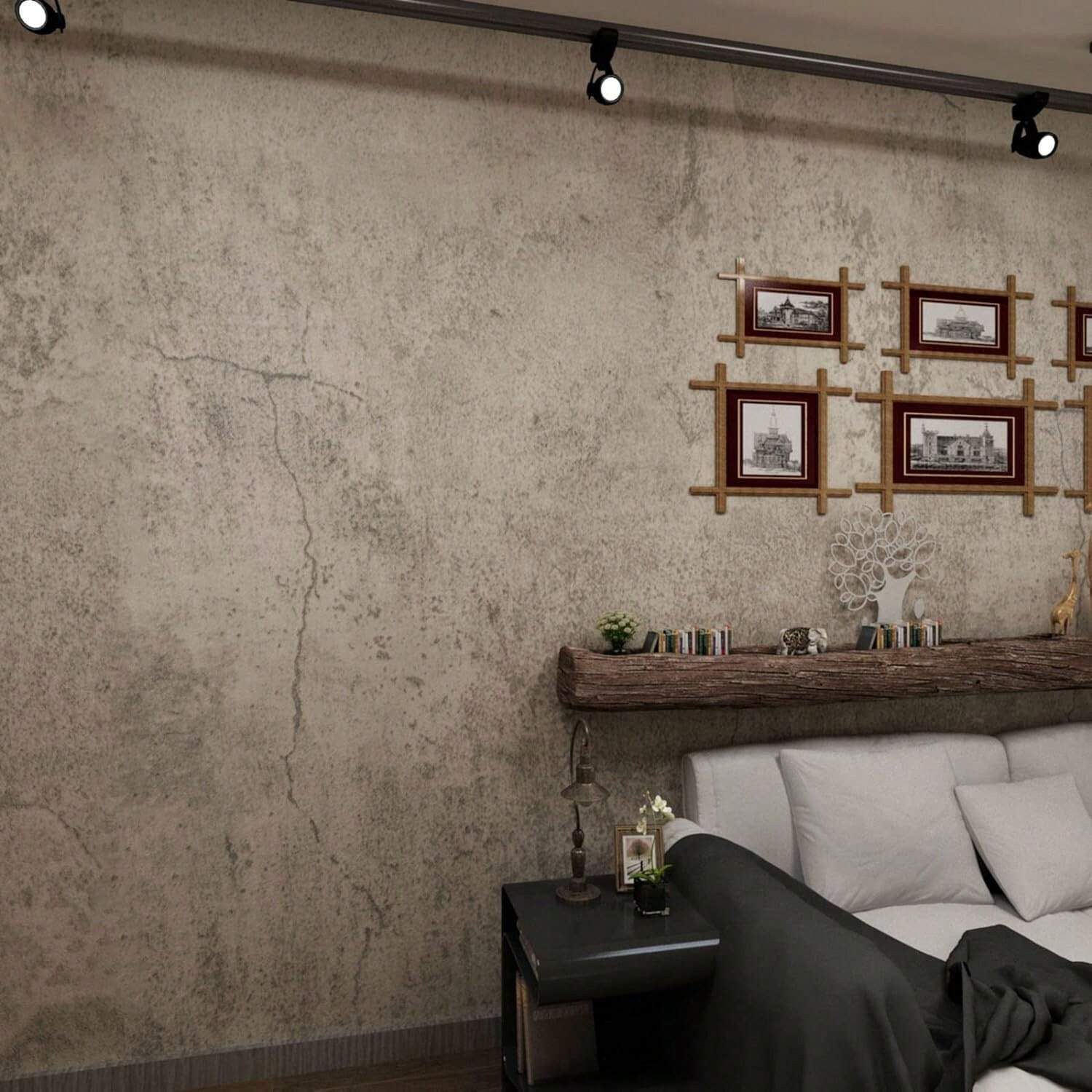 HomeBella Mustertapete Selbstklebende Tapete Betonoptik Wasserfest, rücksta günstig online kaufen
