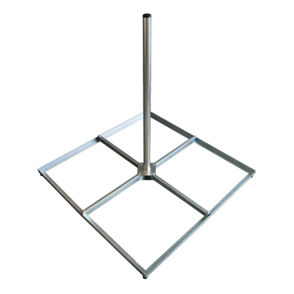 Sat Schüssel A.S.-SAT Balkonständer 40 X 40 Cm I 1 M Rohrlänge