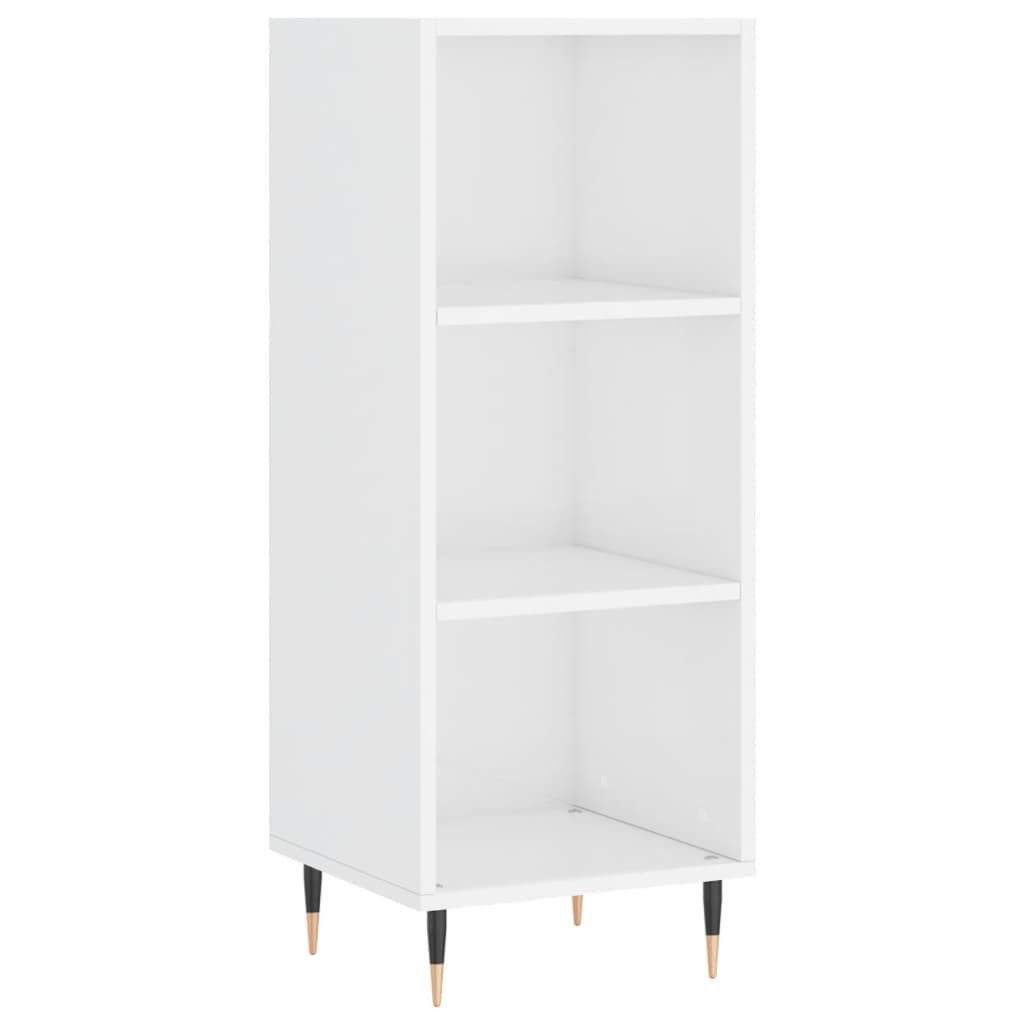 vidaXL Sideboard Sideboard Hochglanz-Weiß 34,5x32,5x90 cm günstig online kaufen