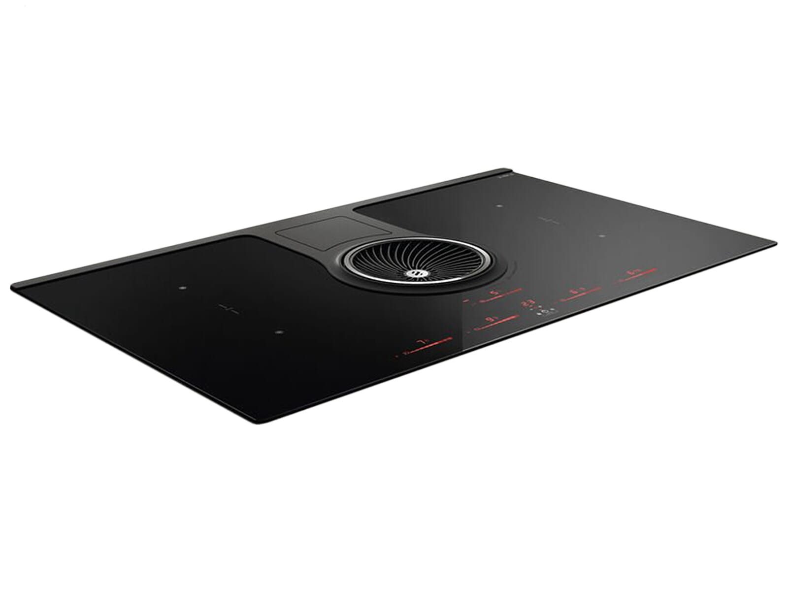Elica Kochfeld mit Dunstabzug PRF0120976B, Timer, TouchControl-Bedienung