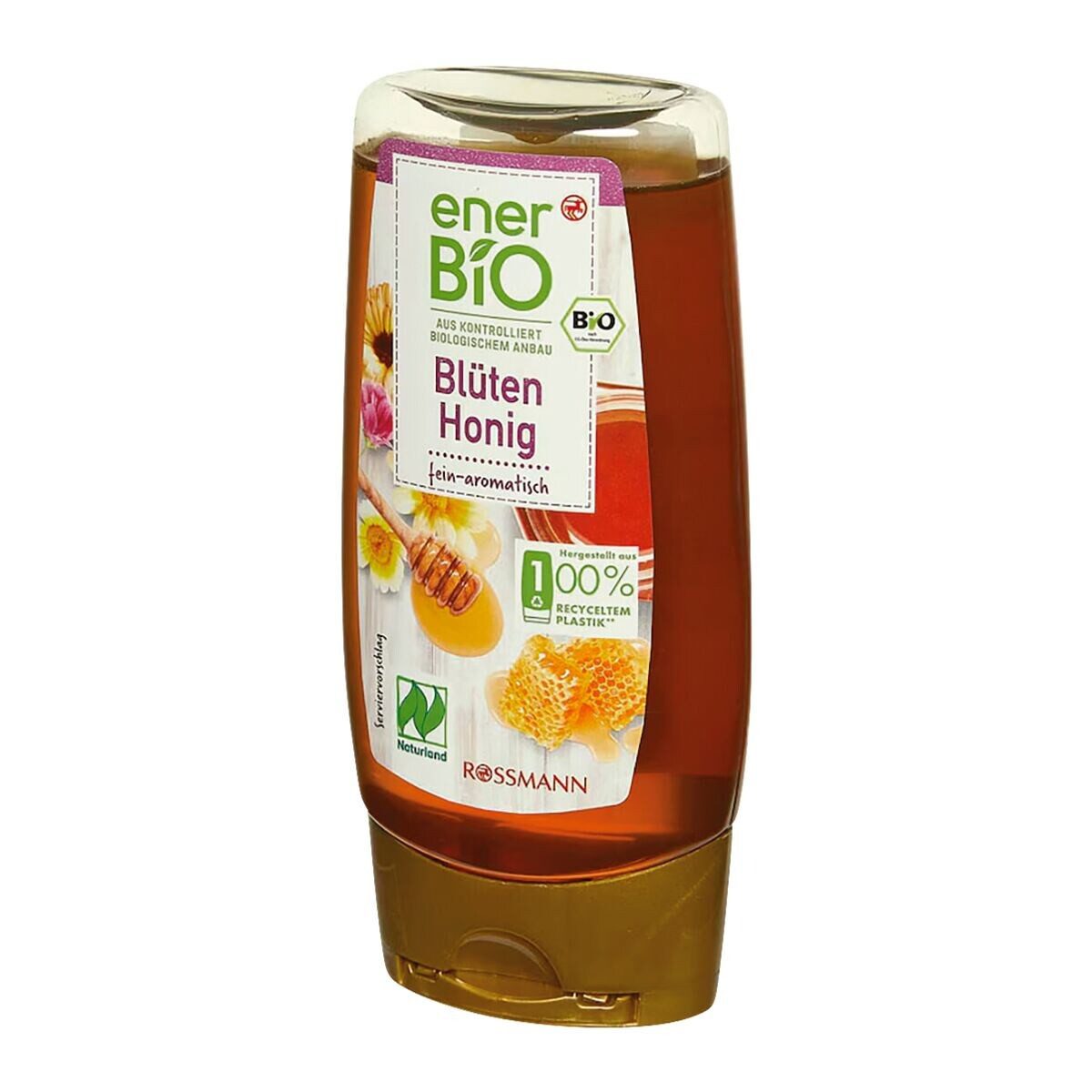 Langnese Honig Naturland, 350 g, 100% Blütenhonig