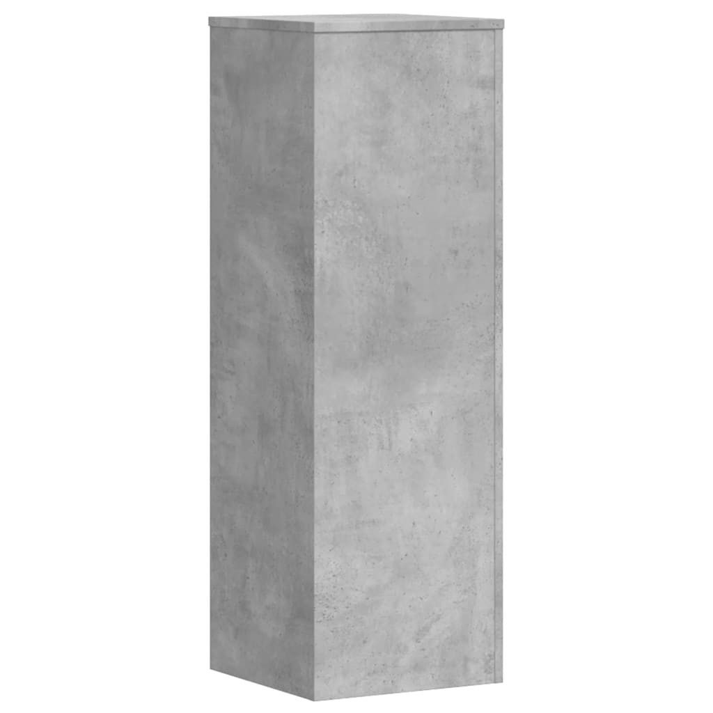 vidaXL Blumenständer Pflanzenständer Betongrau 33x33x100 cm günstig online kaufen