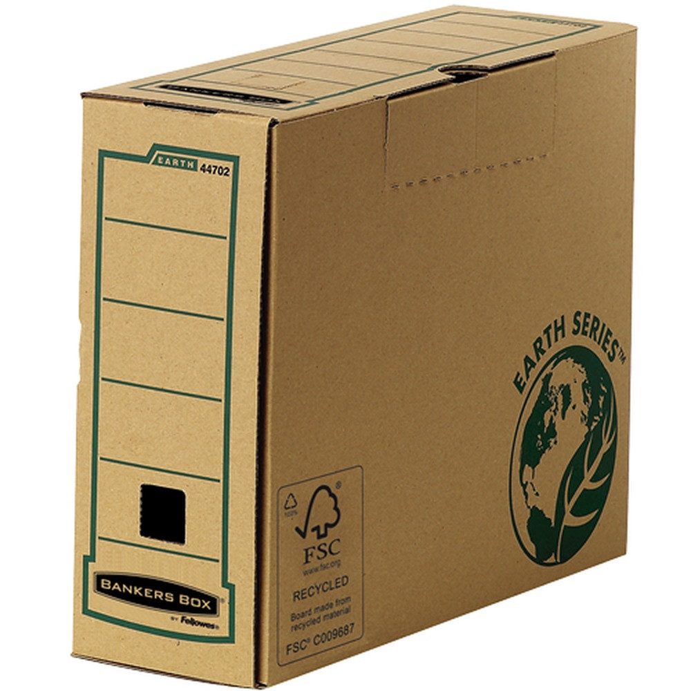 FELLOWES Archivcontainer Bankers Box Archivschachtel Earth Series
