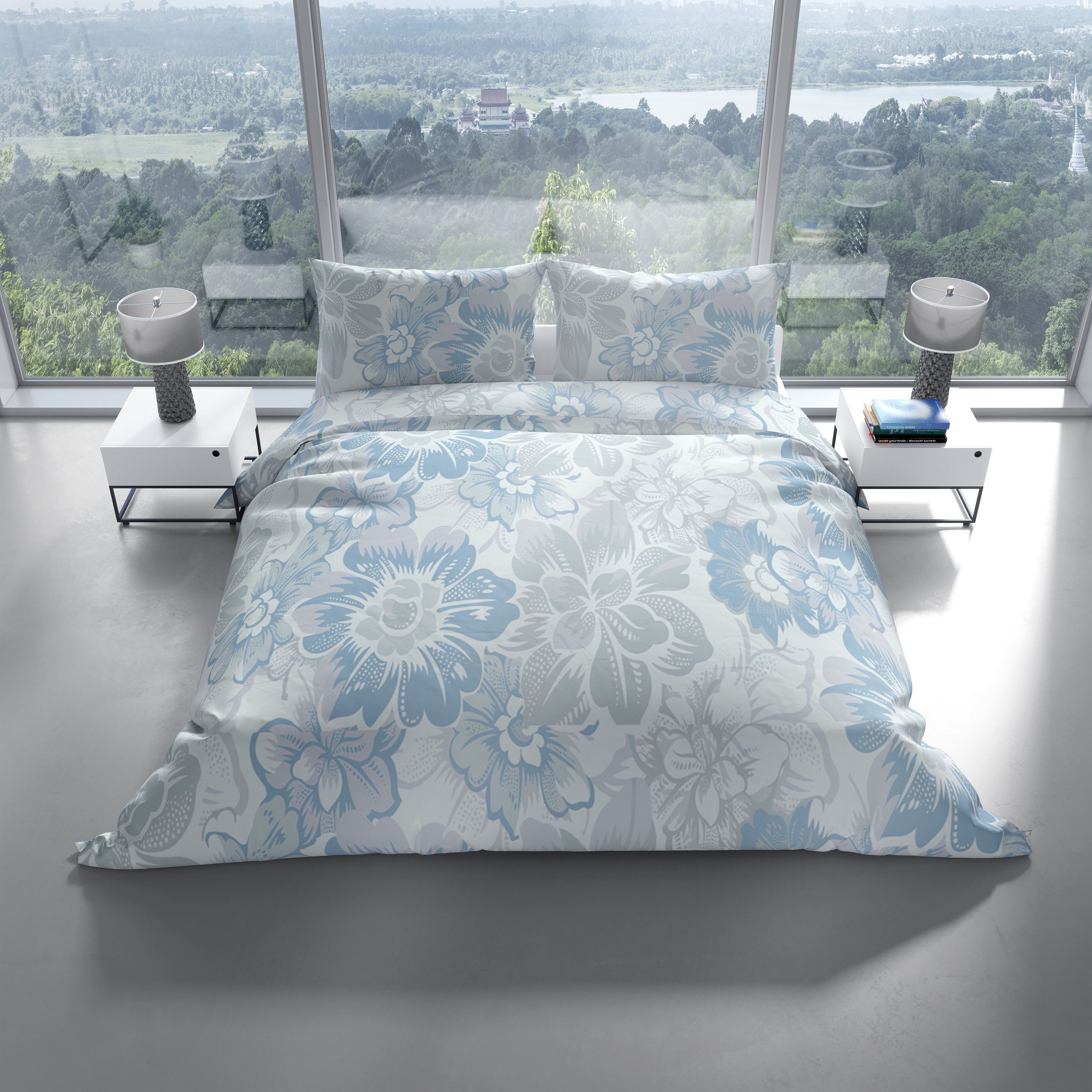 Leonado Vicenti Bettwäsche weich und kuschelig, Biber, 3 teilig, Feinbiber günstig online kaufen