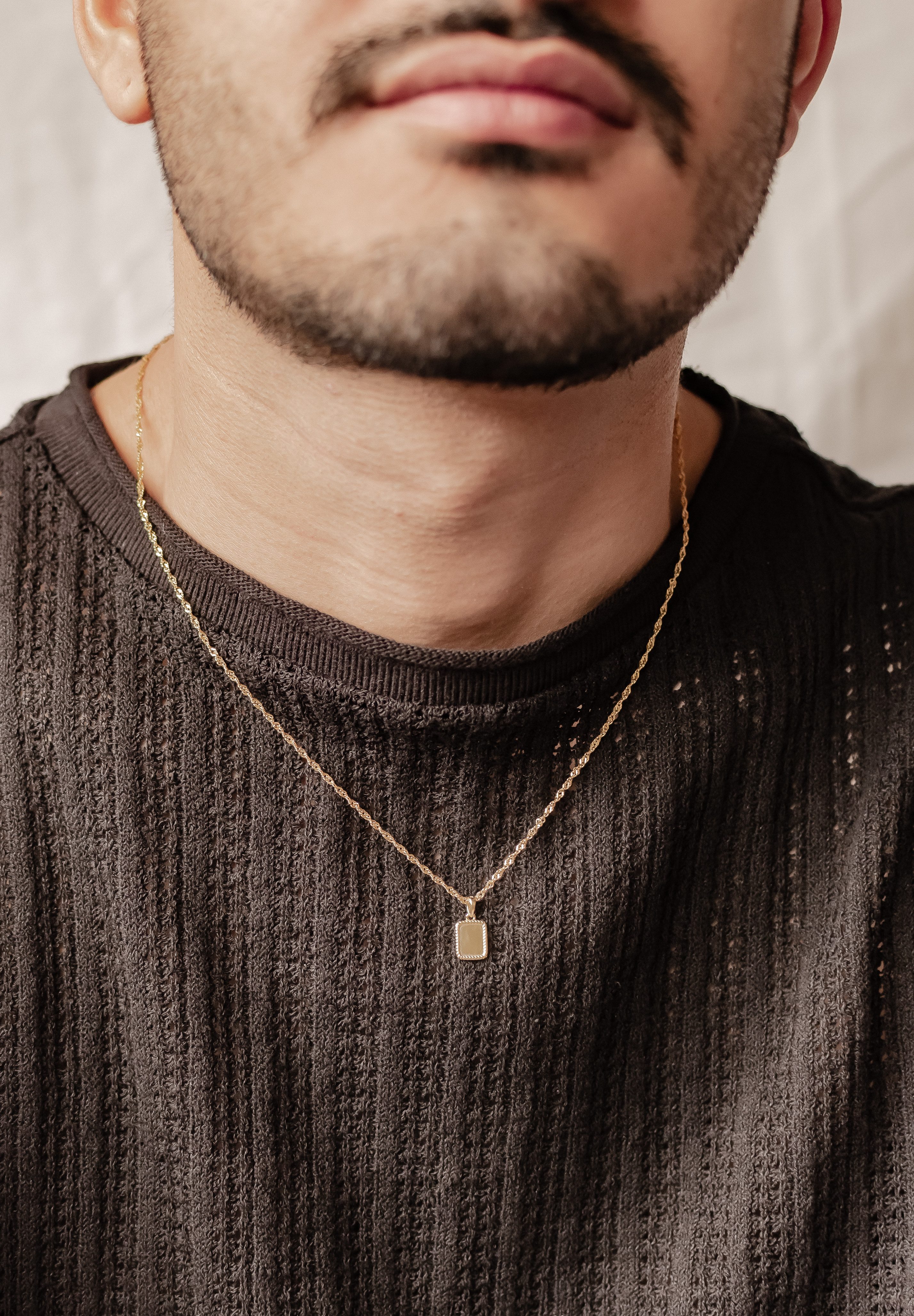 Hey Happiness Kette mit Anhänger Rechteck günstig online kaufen
