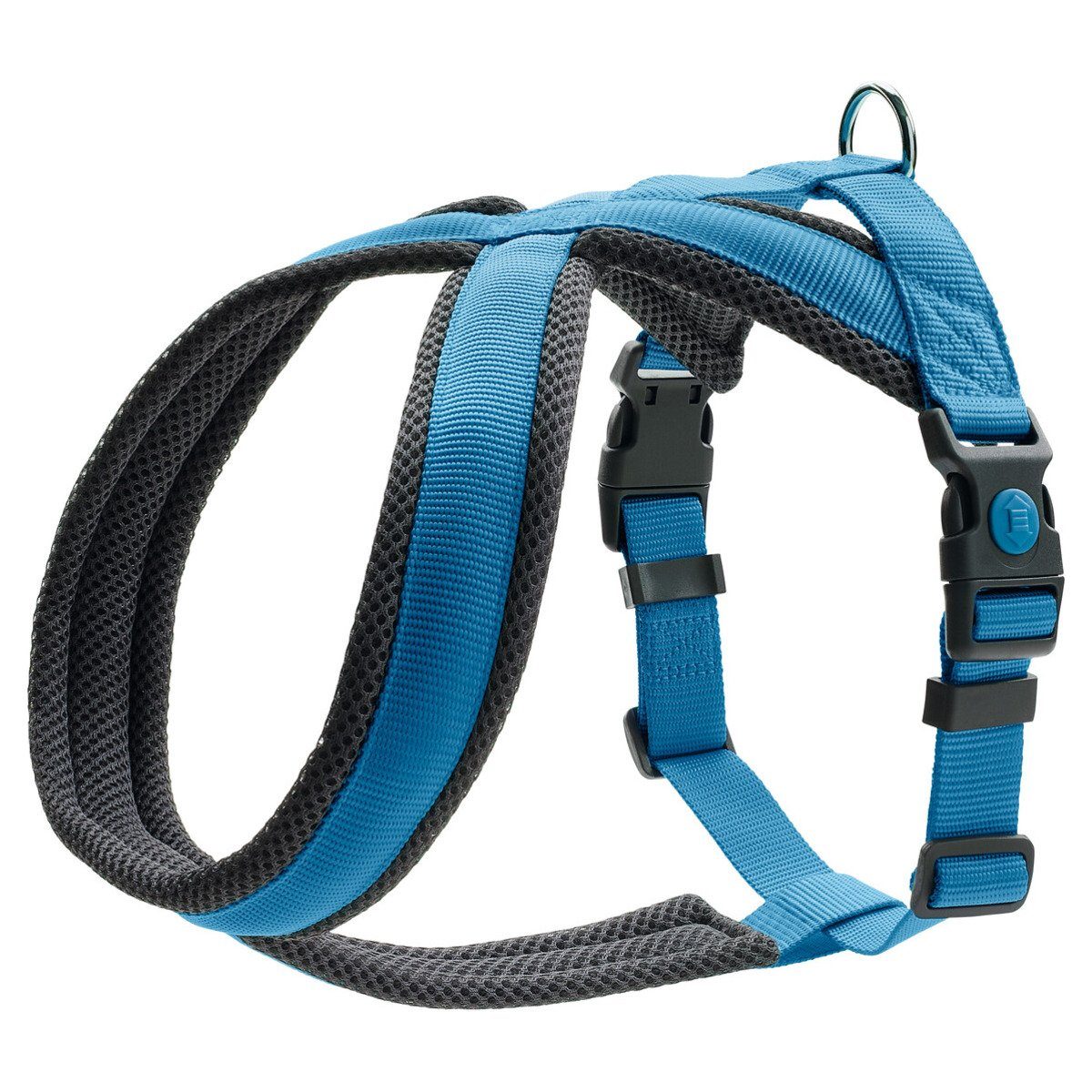 Hunter Tierbedarf Hunde-Geschirr Geschirr London Comfort hellblau günstig online kaufen